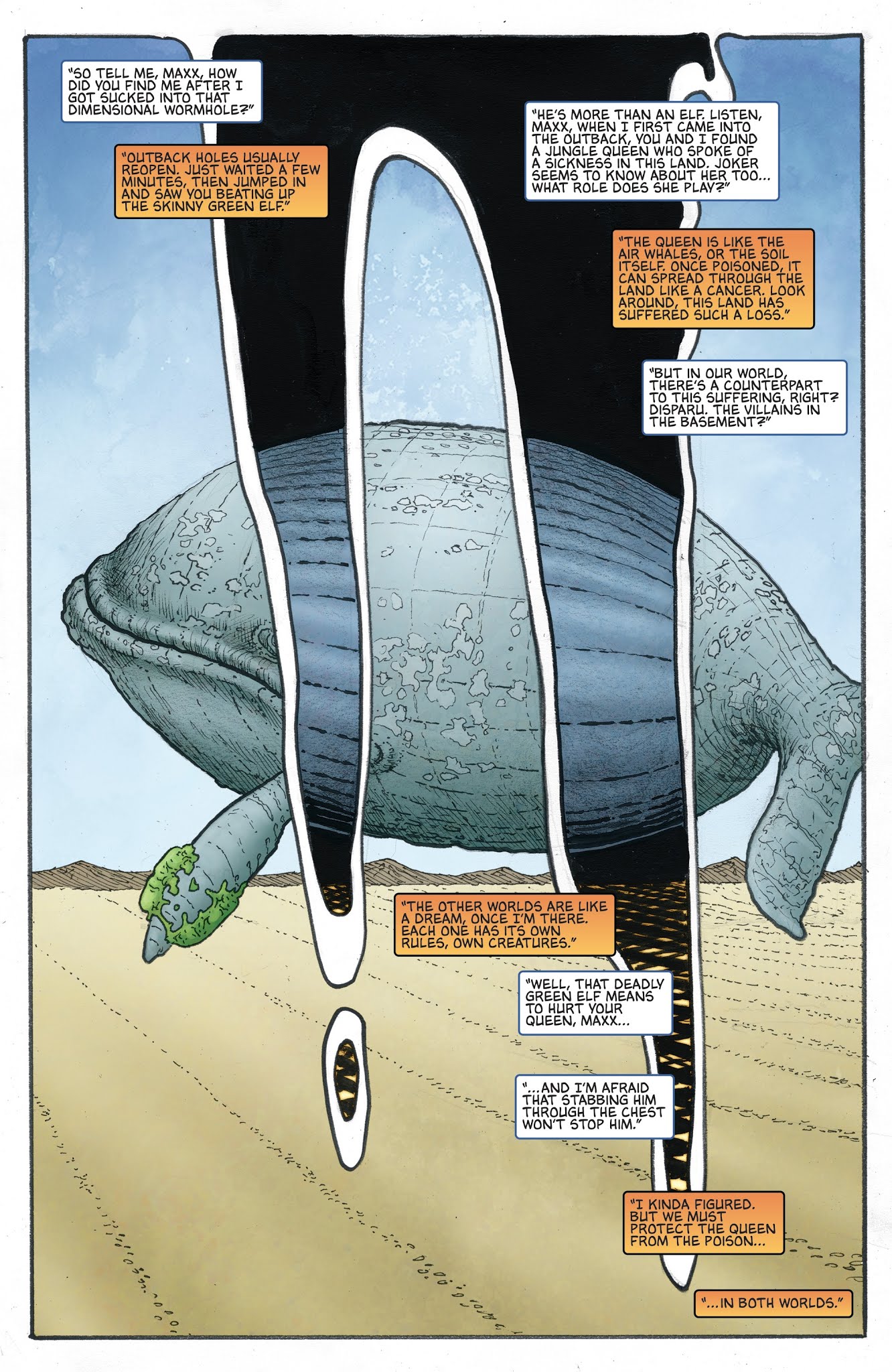 Read online Batman/The Maxx: Arkham Dreams comic -  Issue #2 - 16