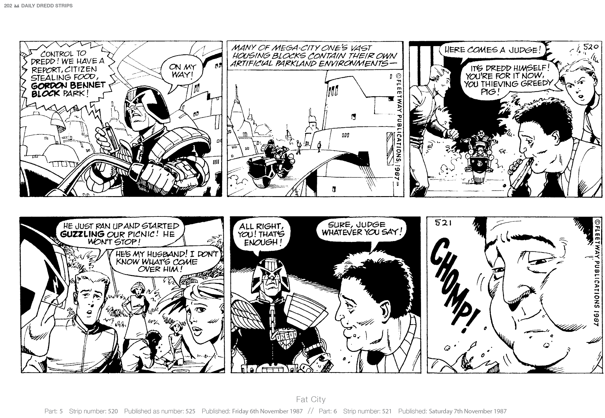 Read online Judge Dredd: The Daily Dredds comic -  Issue # TPB 2 - 205