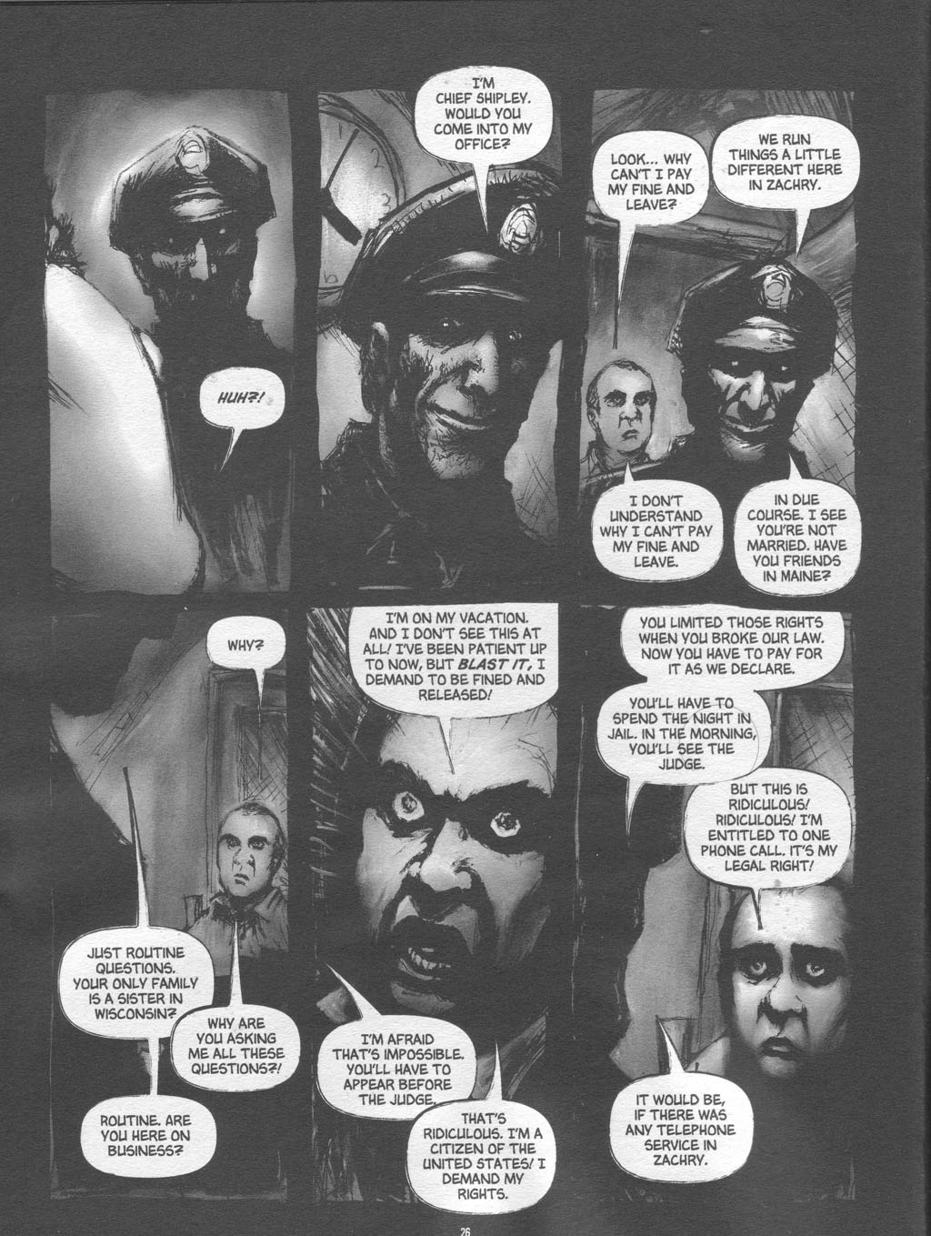 Read online Doomed (2005) comic -  Issue #3 - 28