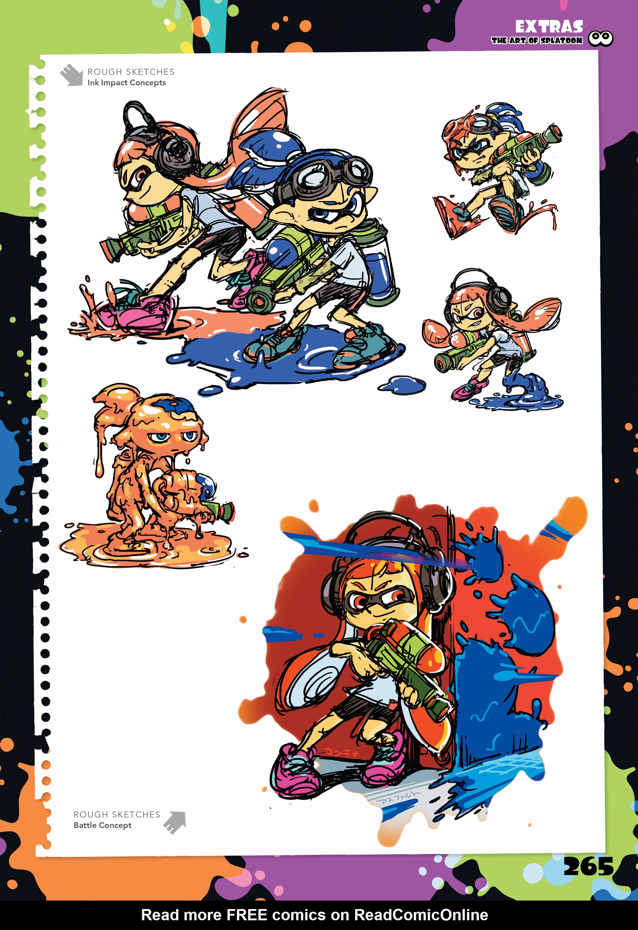 Read online The Art of Splatoon comic -  Issue # TPB (Part 3) - 35