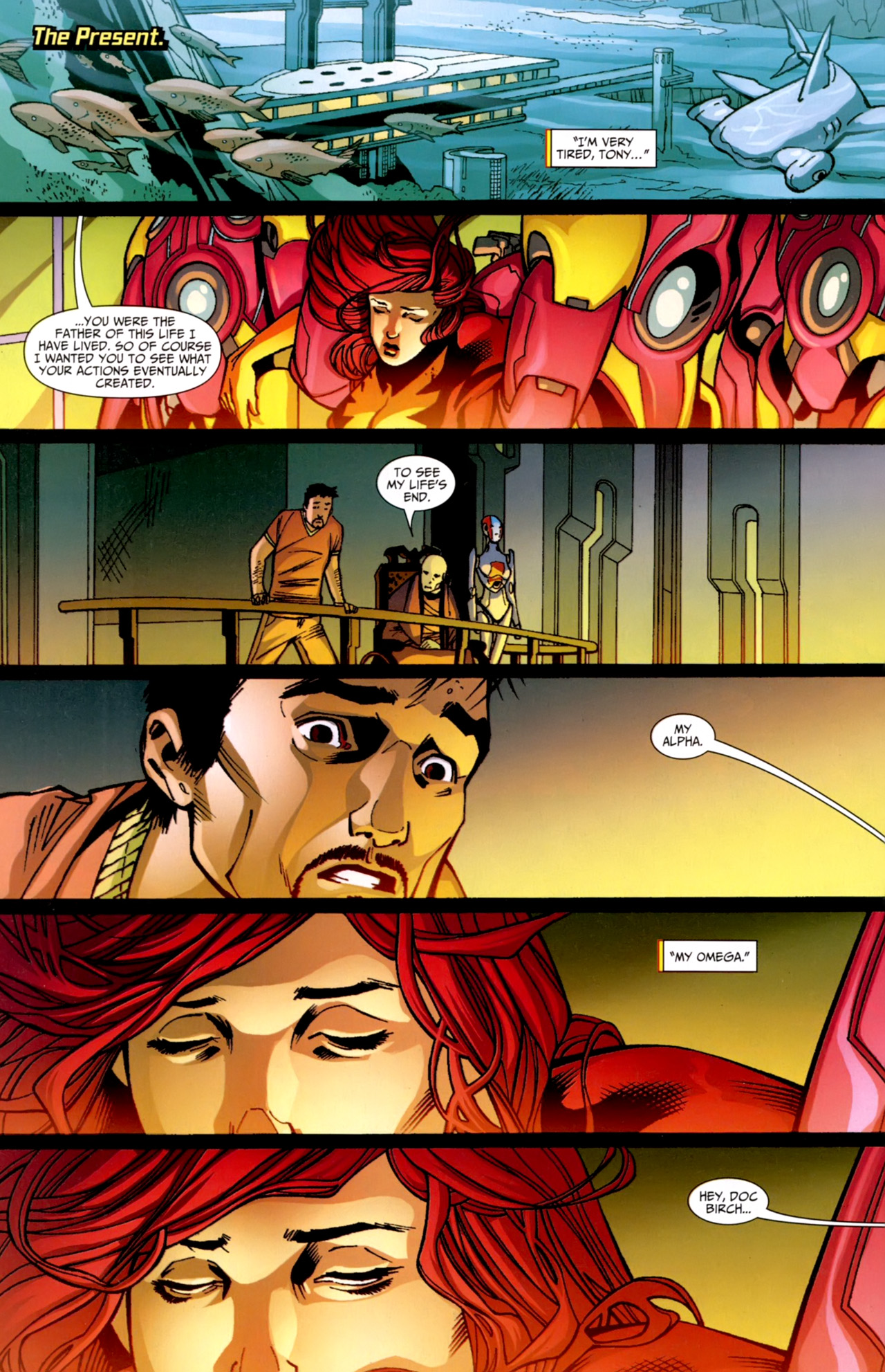 Read online Iron Age: Omega comic -  Issue # Full - 9