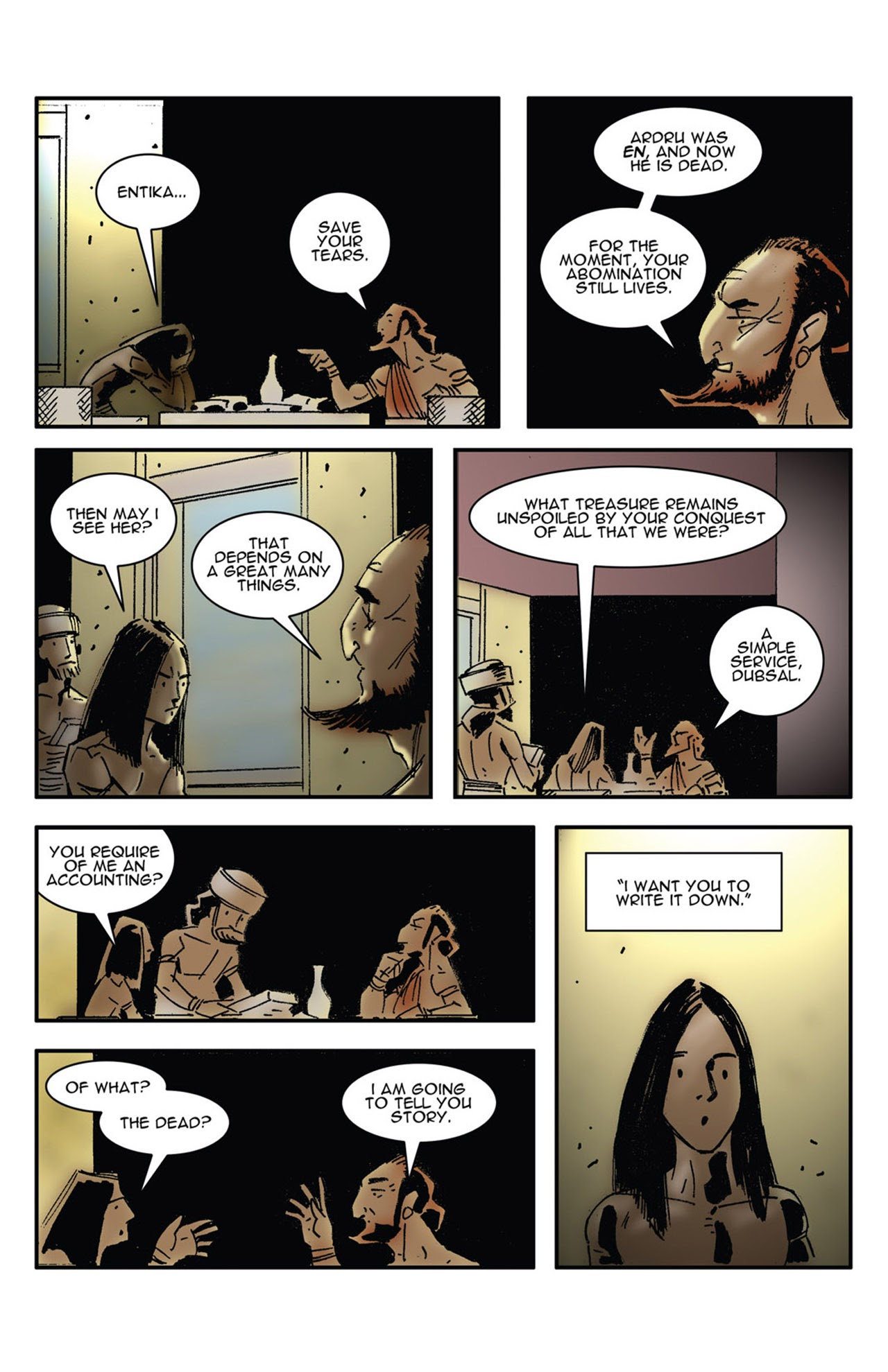 Read online Inanna's Tears comic -  Issue #4 - 19