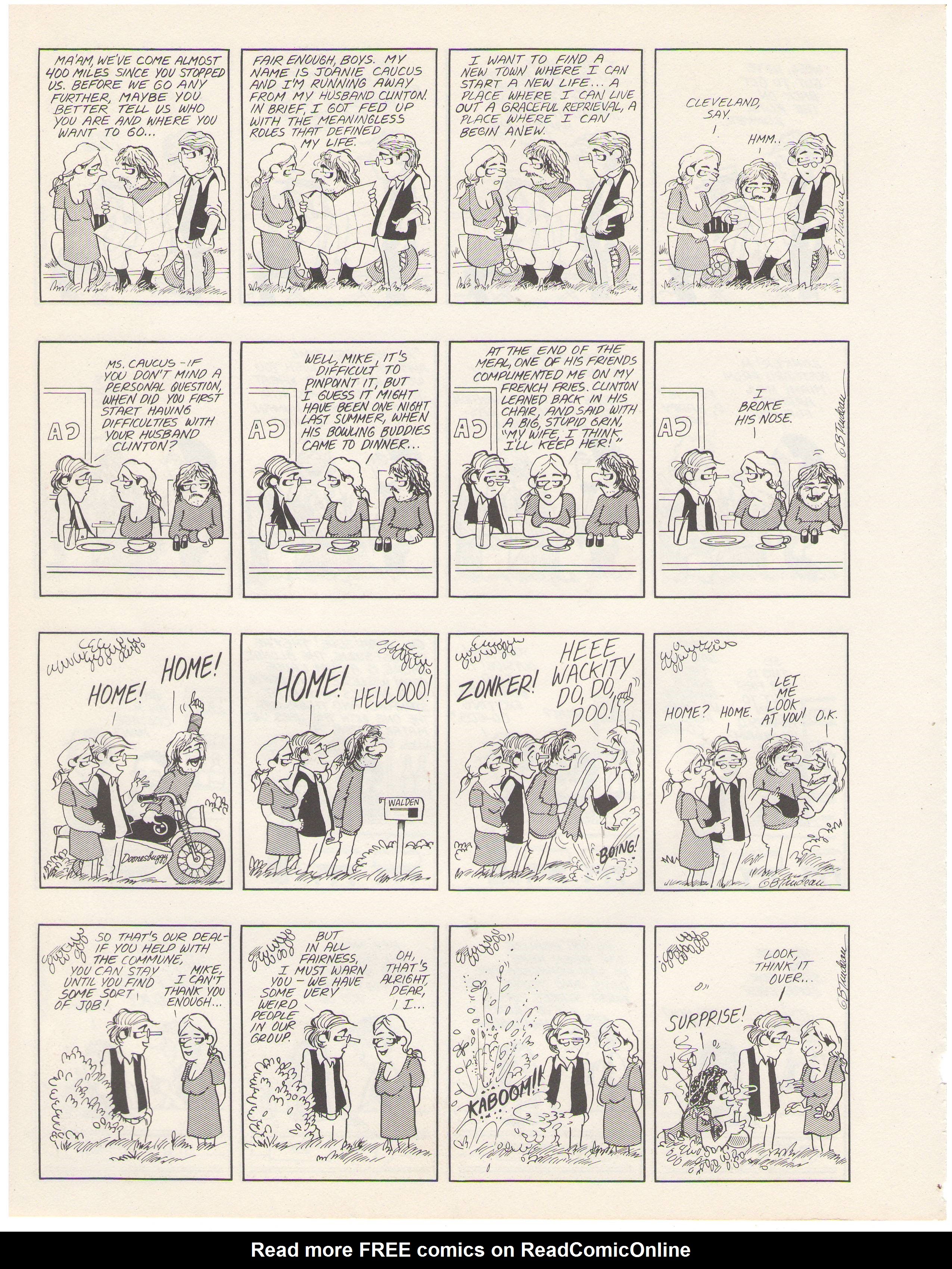 Read online The Doonesbury Chronicles comic -  Issue # TPB (Part 1) - 60