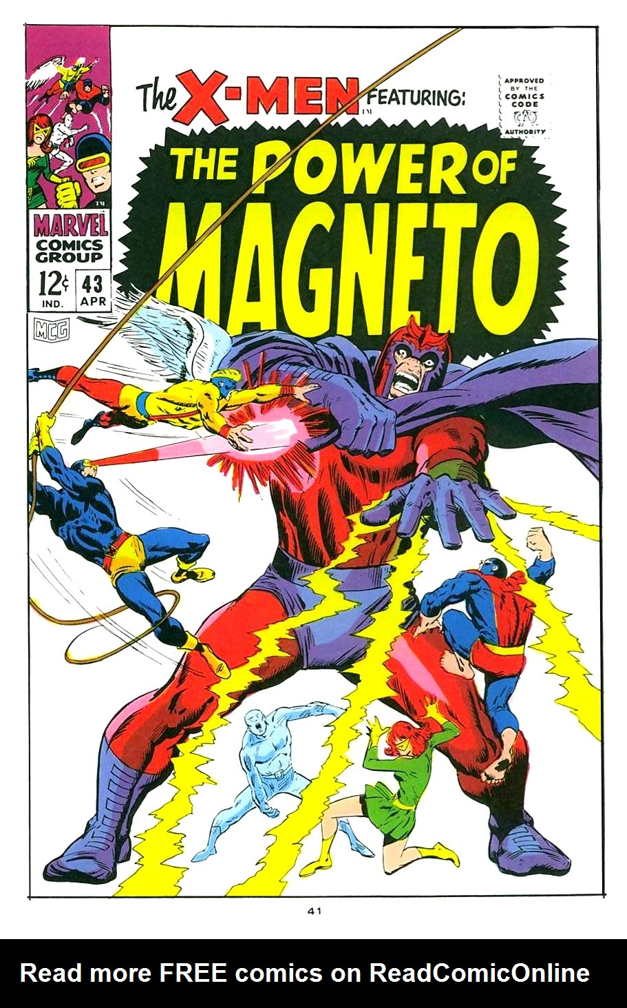 Read online The Official Marvel Index To The X-Men comic -  Issue #2 - 43