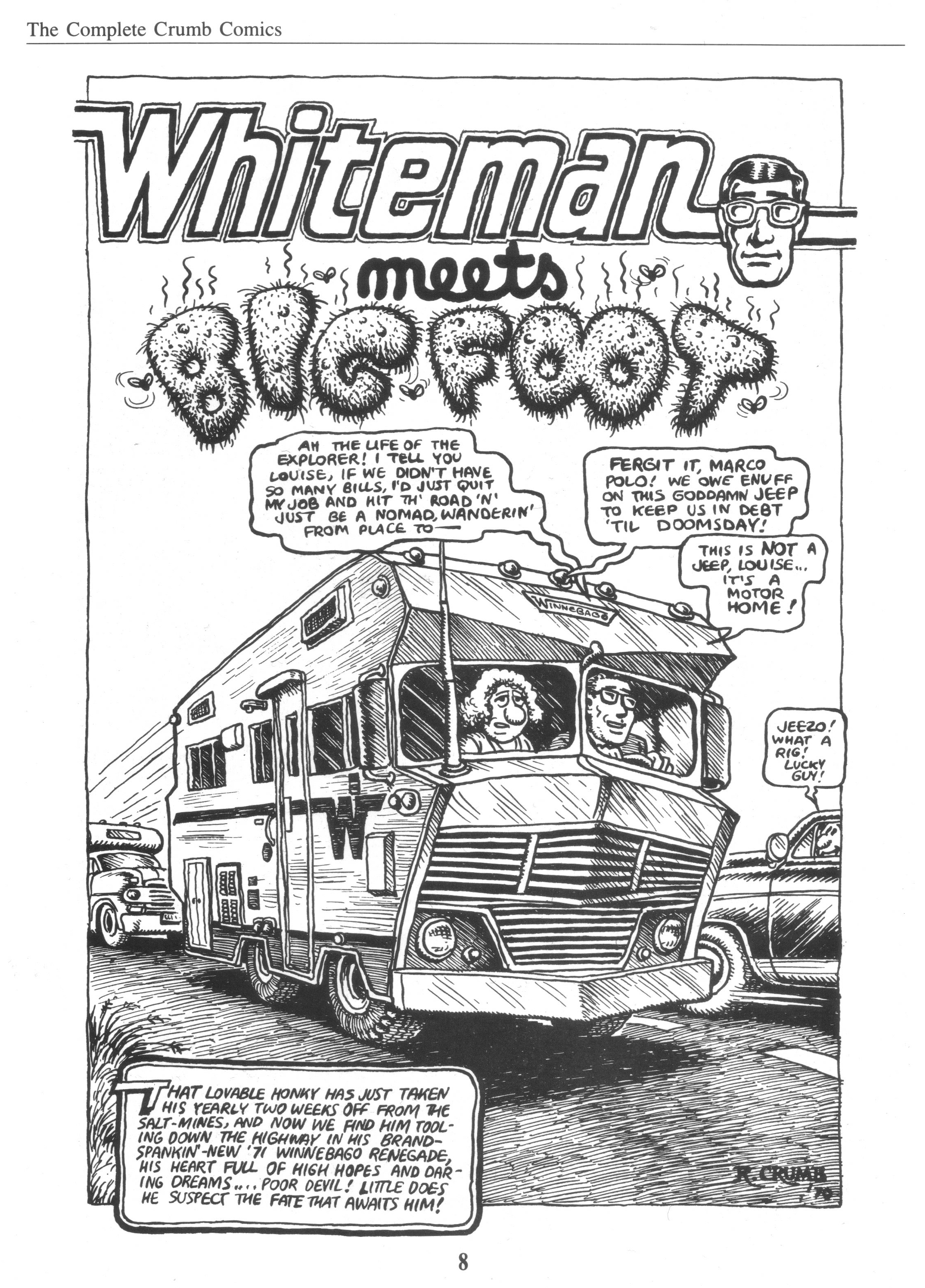 Read online The Complete Crumb Comics comic -  Issue # TPB 8 - 16
