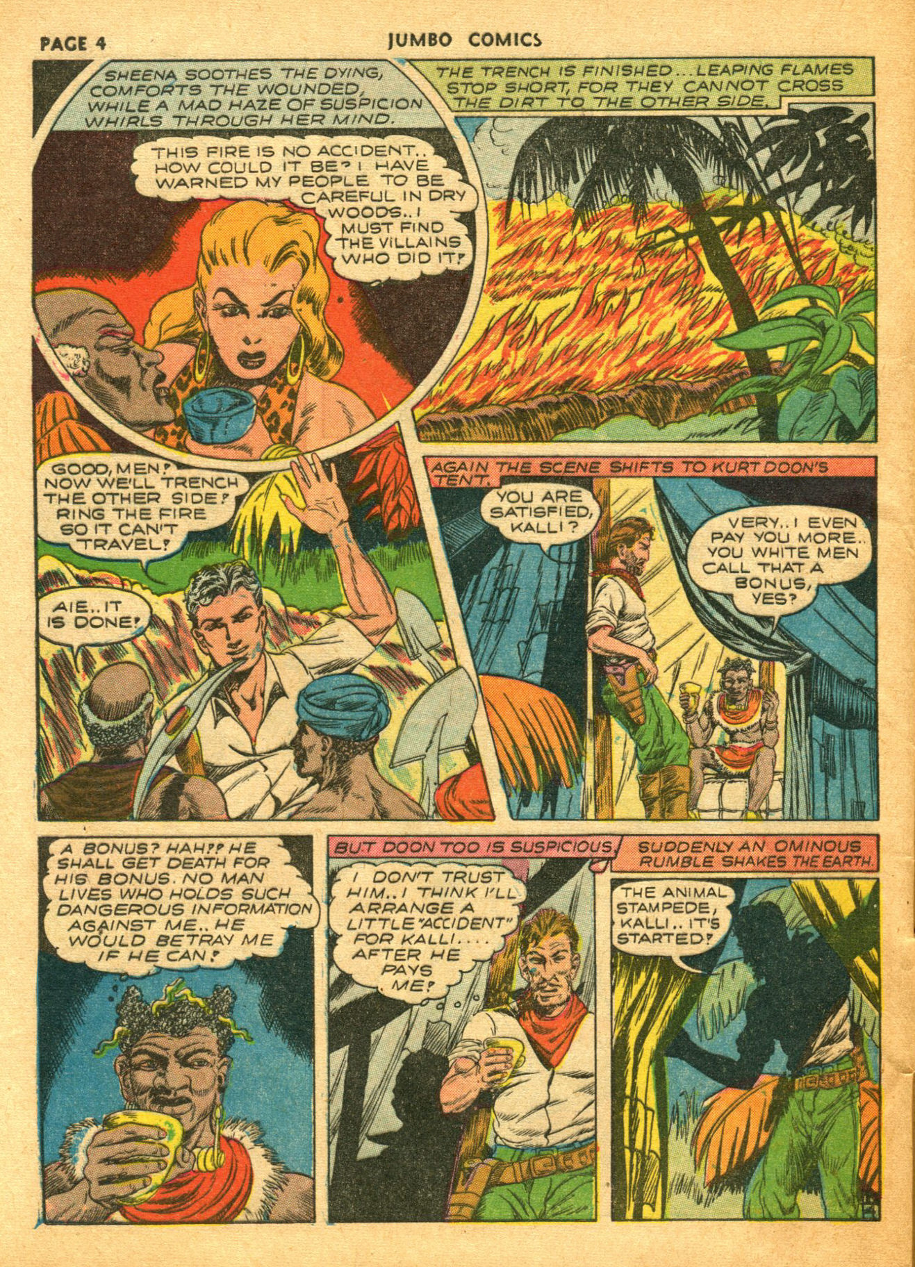 Read online Jumbo Comics comic -  Issue #34 - 7