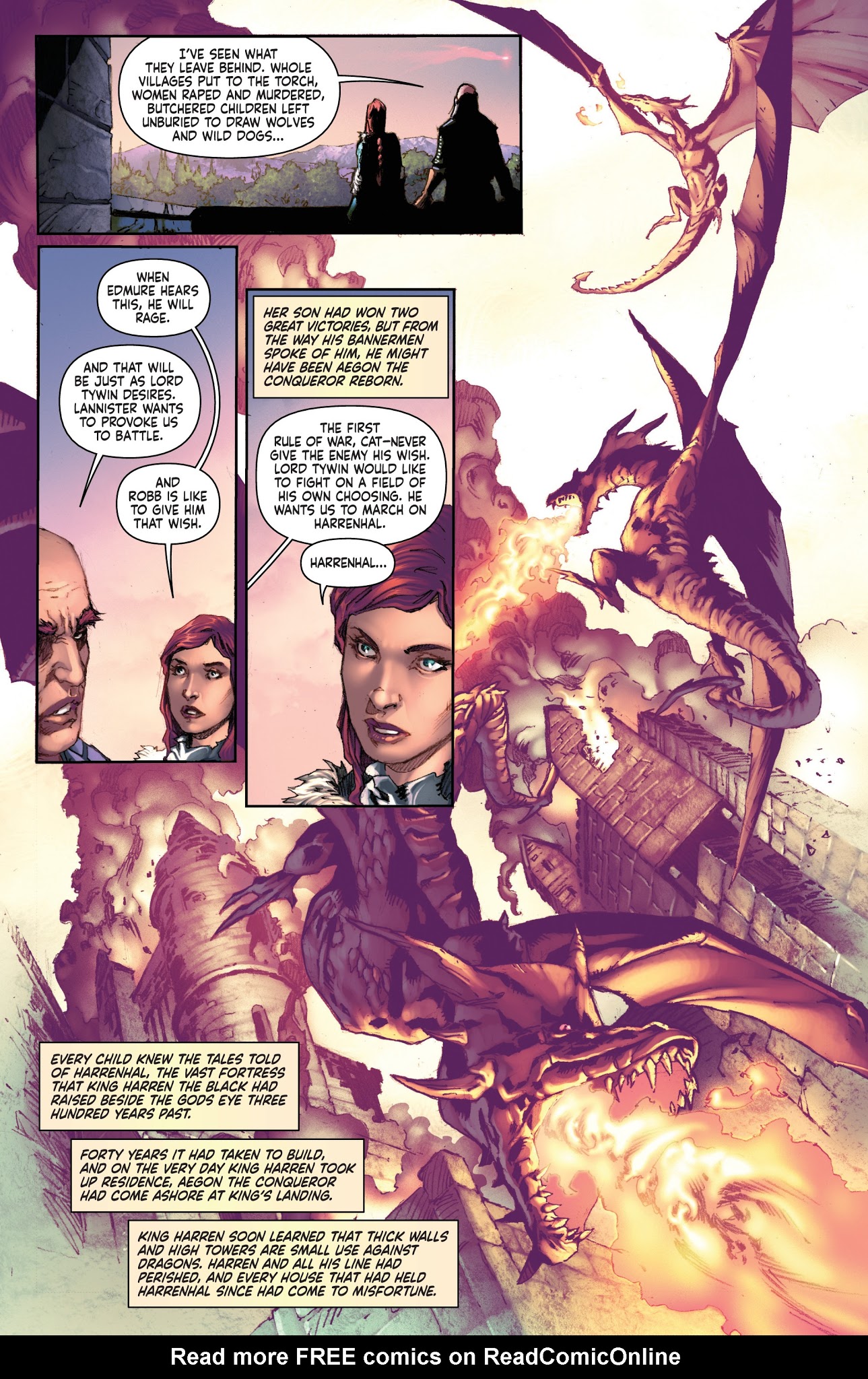 Read online A Clash of Kings comic -  Issue #4 - 23