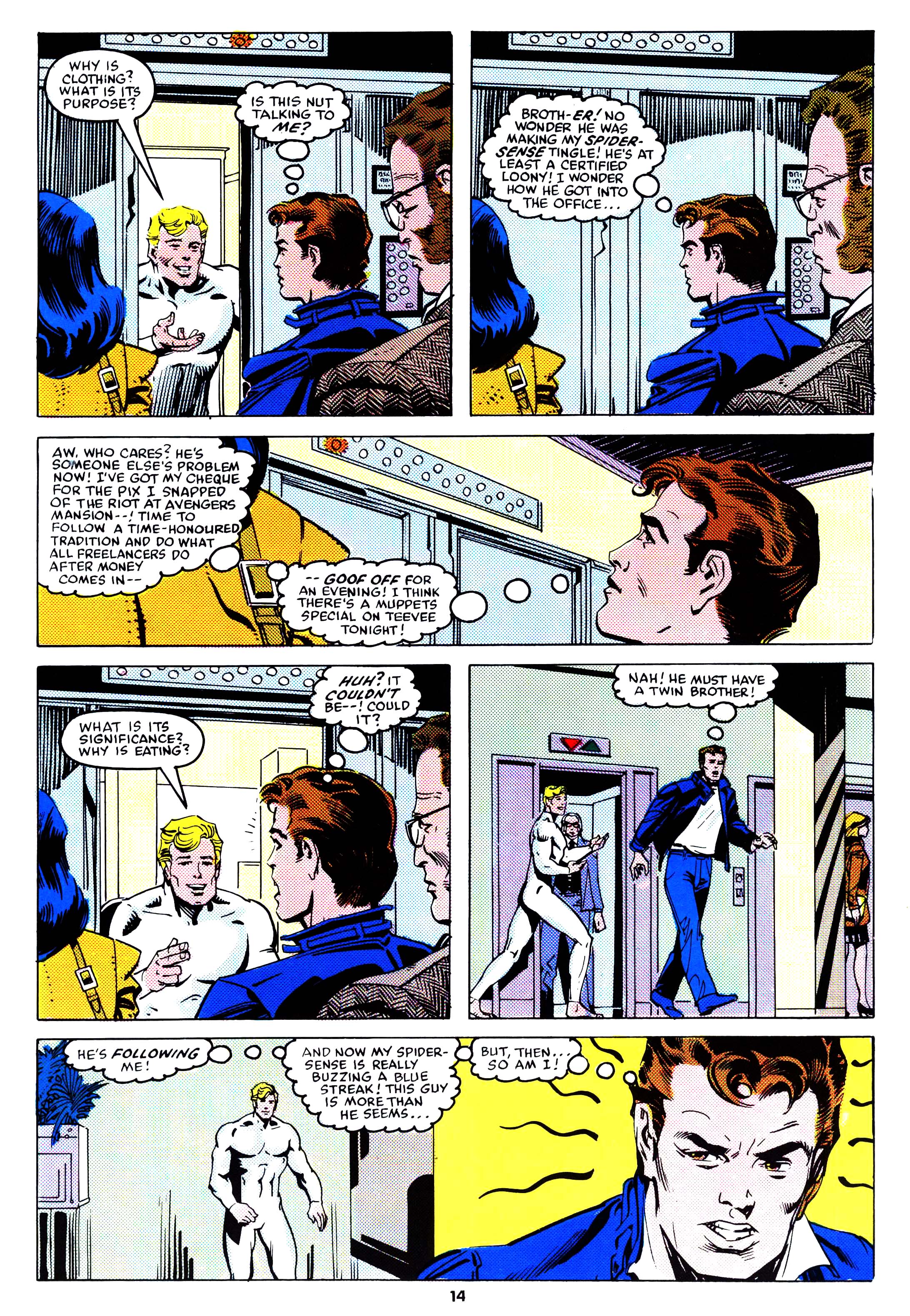 Read online Secret Wars (1985) comic -  Issue #39 - 14