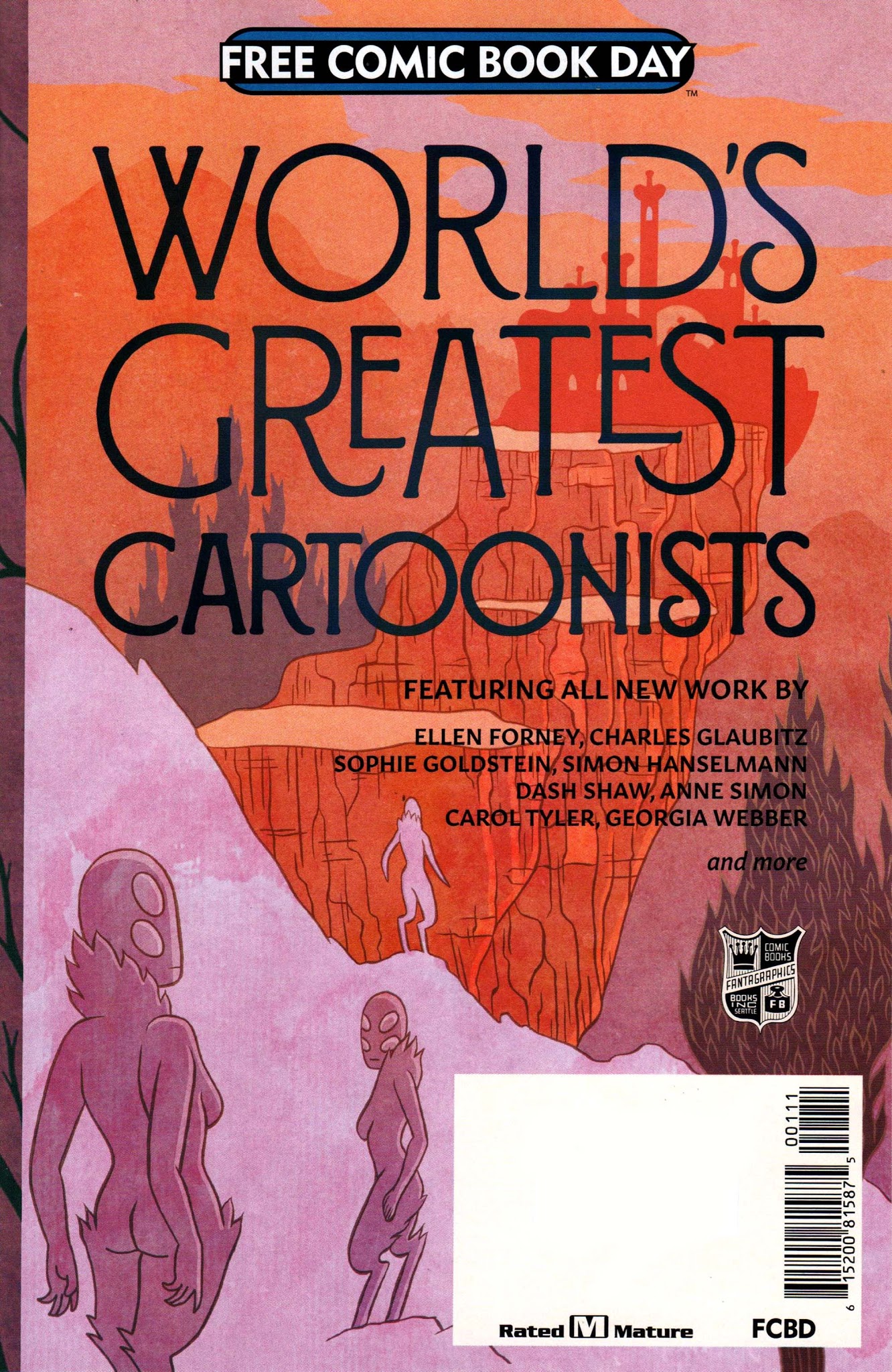 Read online Free Comic Book Day 2018 comic -  Issue # Worlds Greatest Cartoonists - 1