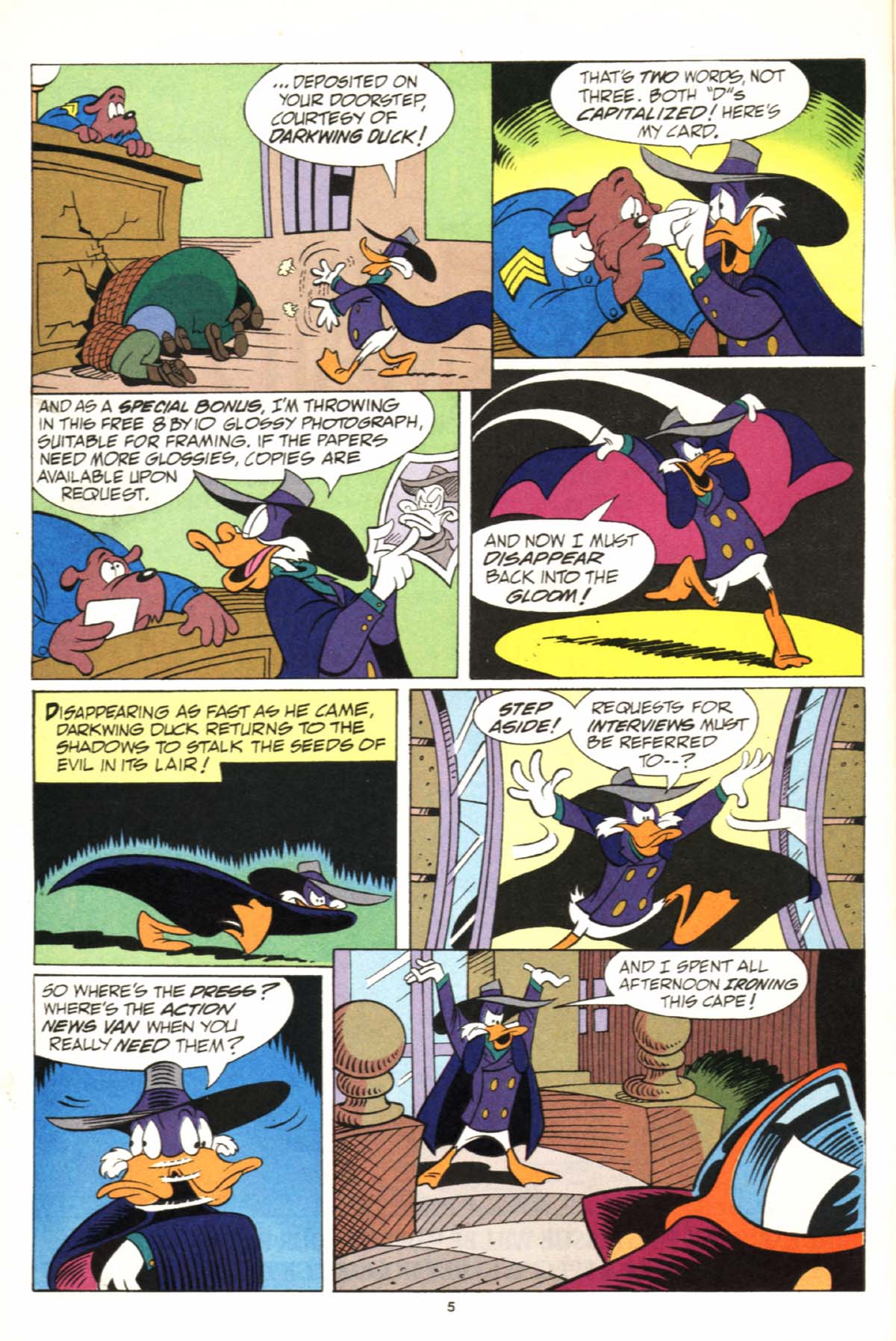 Read online Disney's Darkwing Duck Limited Series comic -  Issue #1 - 6