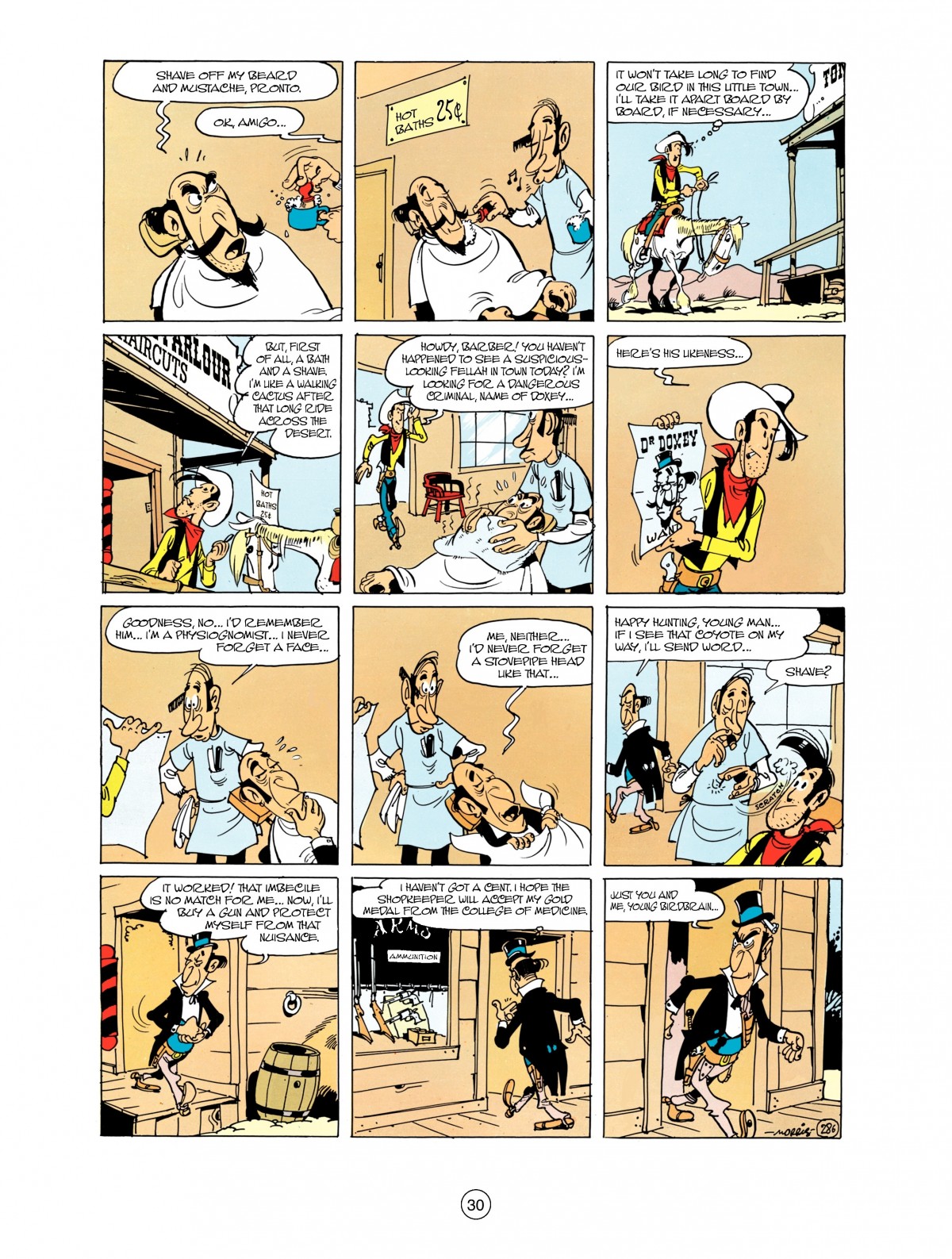 Read online A Lucky Luke Adventure comic -  Issue #38 - 30