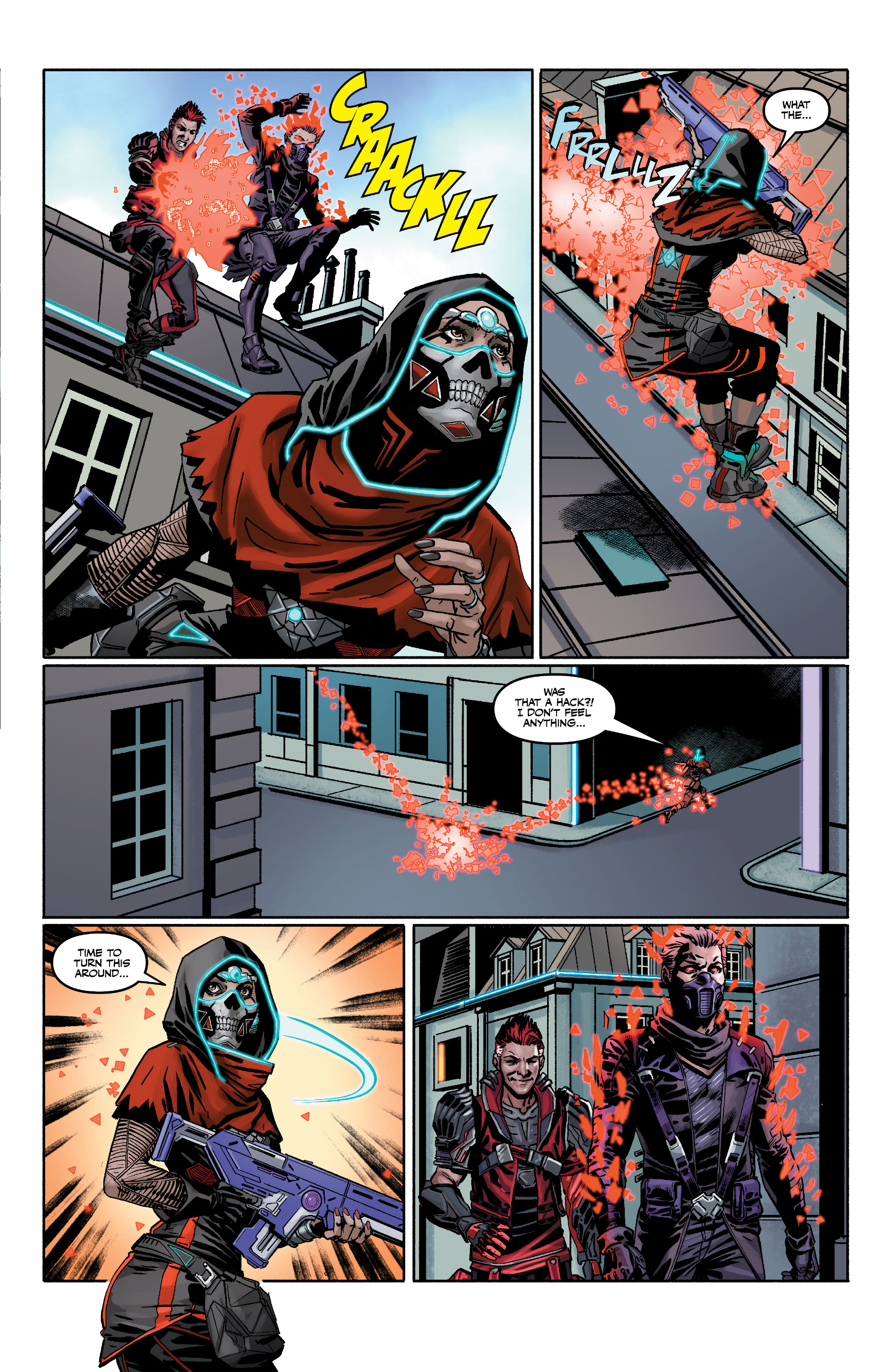 Read online HYPER SCAPE: Pass Through to the Other Side comic -  Issue #1 - 5