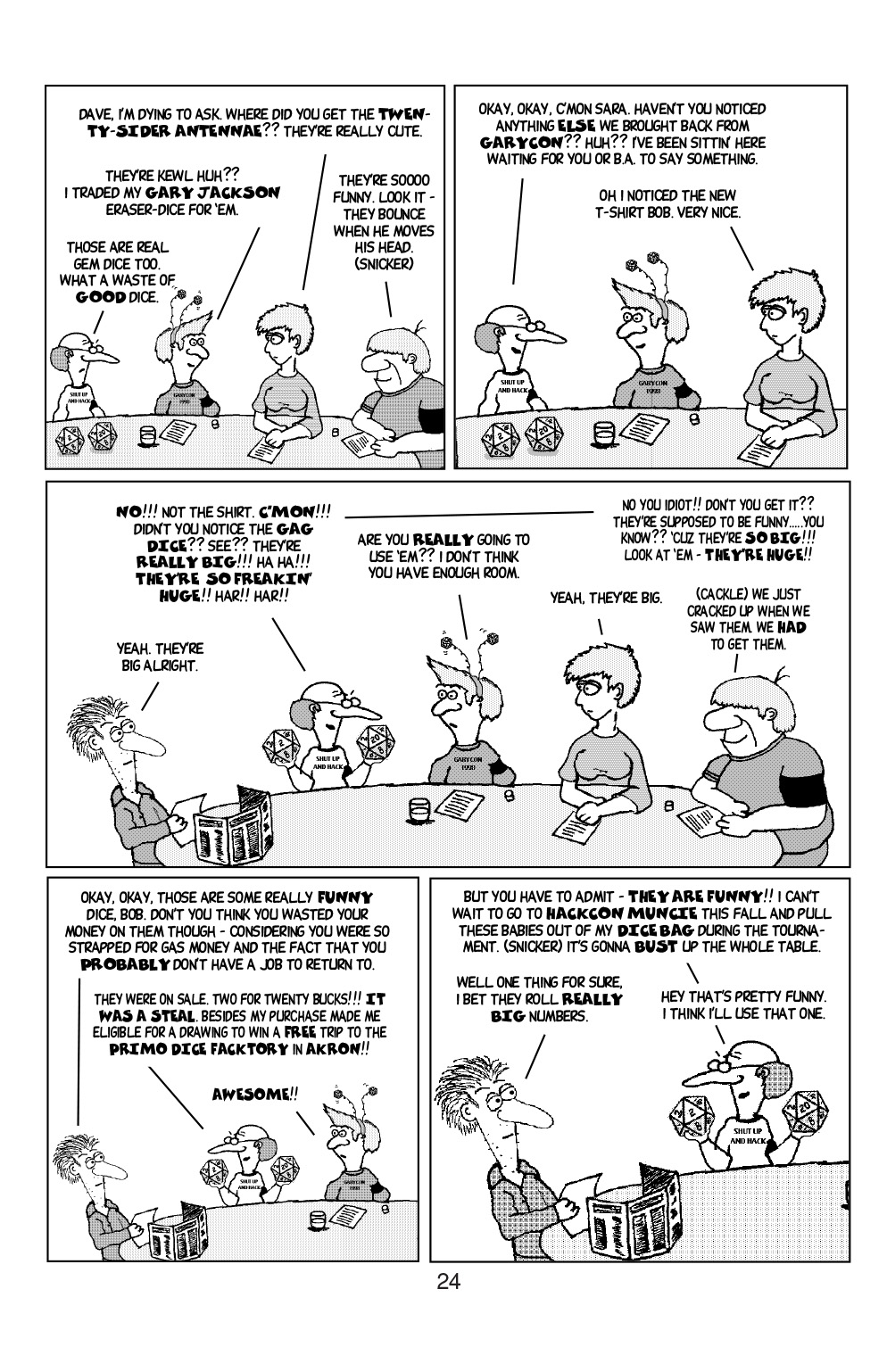 Read online Knights of the Dinner Table comic -  Issue #21 - 26