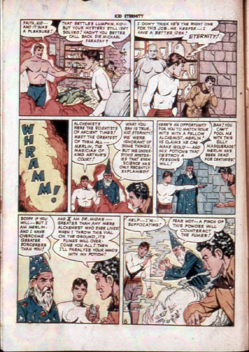 Read online Kid Eternity (1946) comic -  Issue #10 - 10