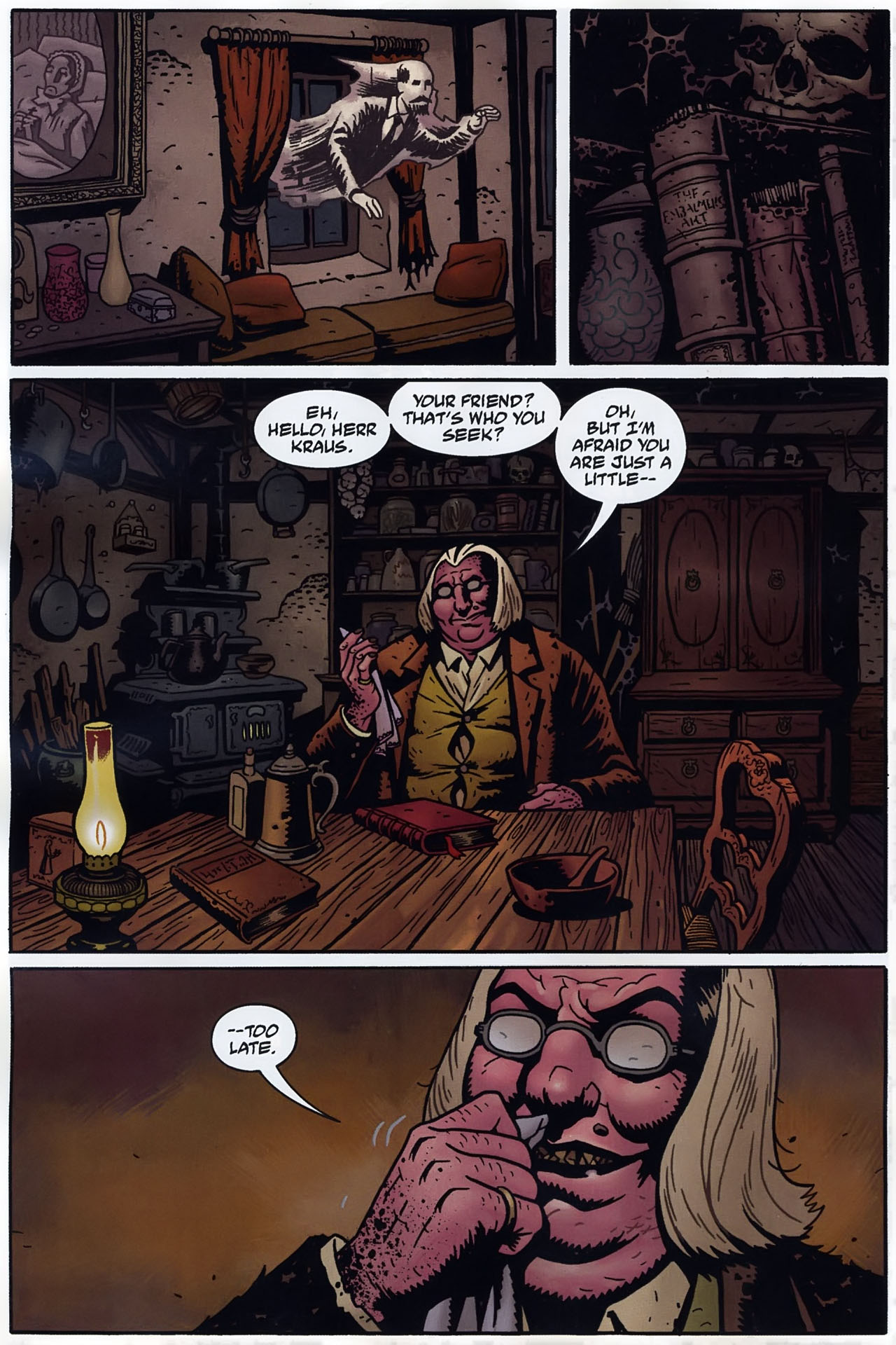 Read online B.P.R.D.: The Ectoplasmic Man comic -  Issue # Full - 16