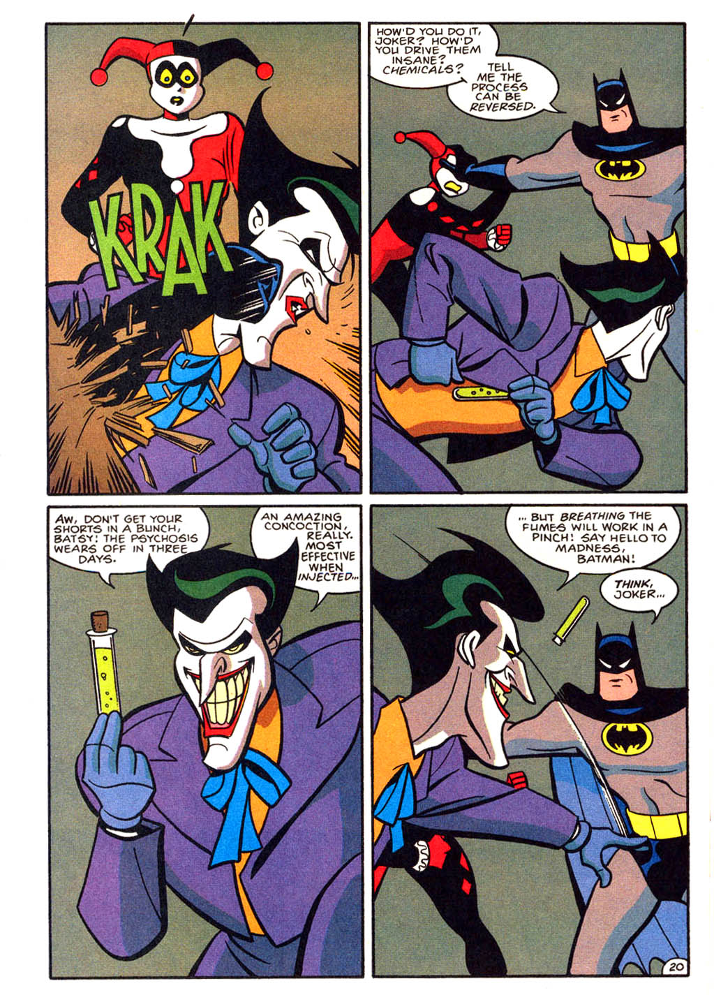 Read online The Batman Adventures comic -  Issue #28 - 21