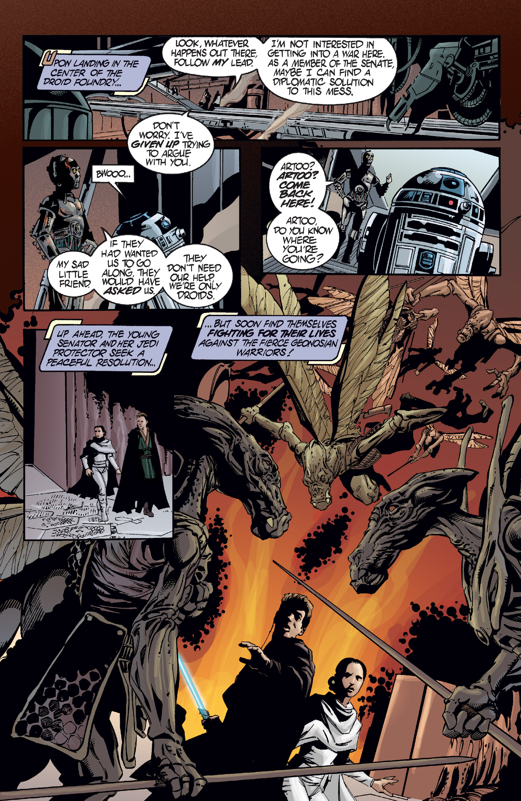 Read online Star Wars: Episode II - Attack of the Clones comic -  Issue #3 - 32