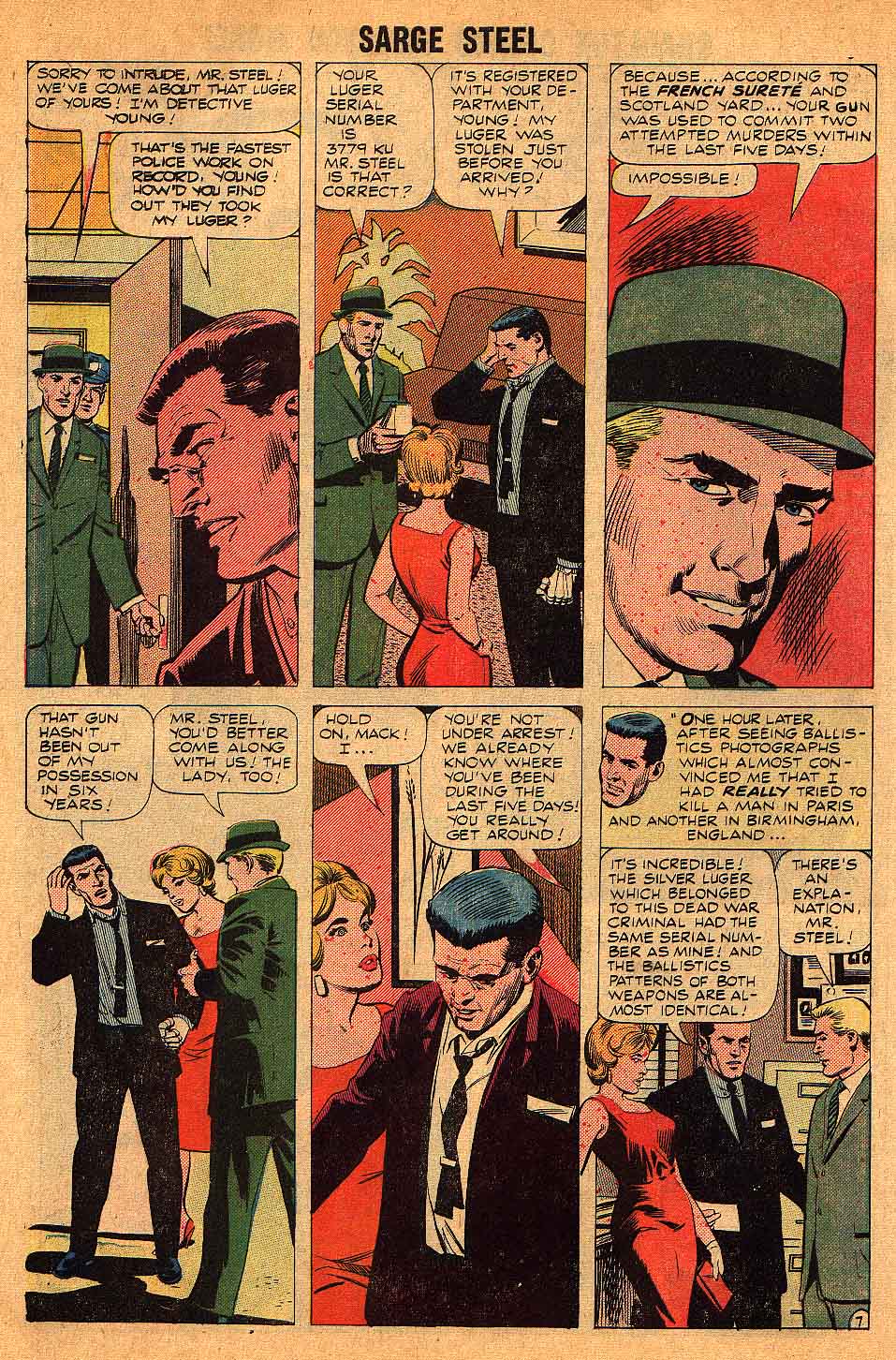 Read online Sarge Steel comic -  Issue #3 - 10
