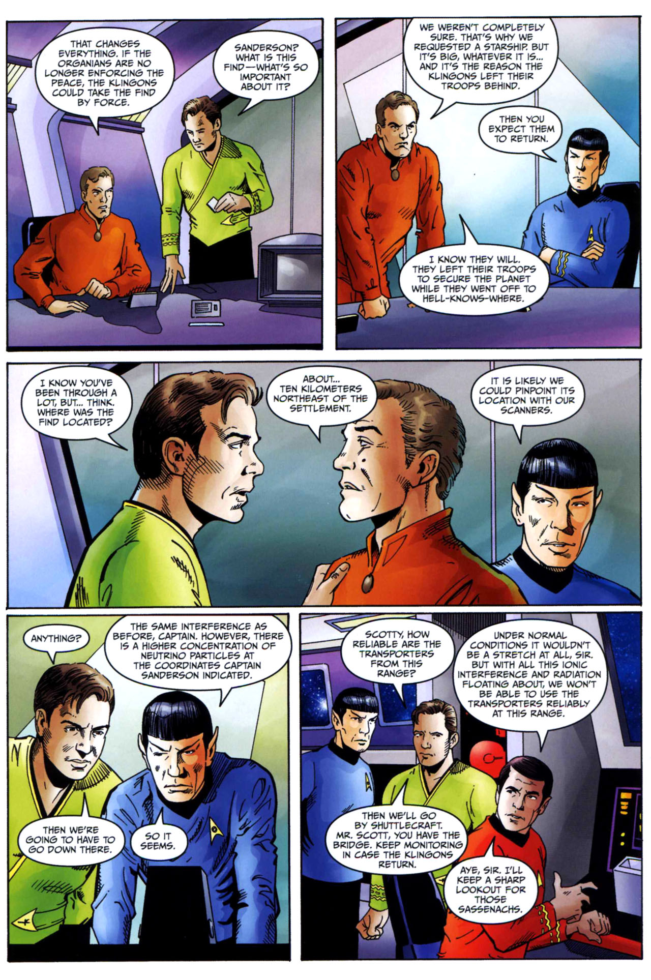 Read online Star Trek Year Four: The Enterprise Experiment comic -  Issue #3 - 22