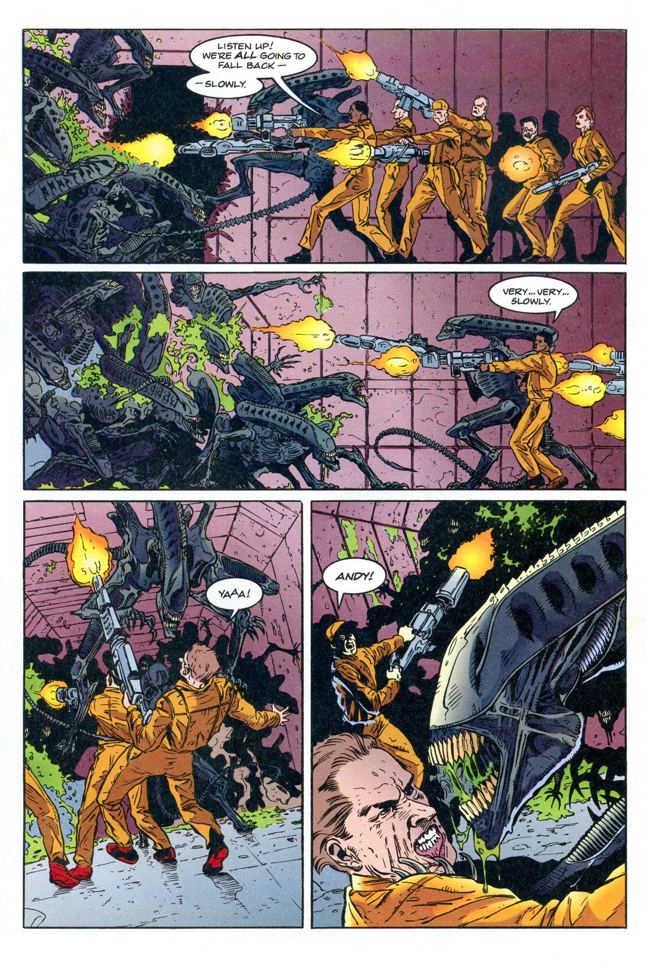 Read online Aliens: Stronghold comic -  Issue #4 - 13