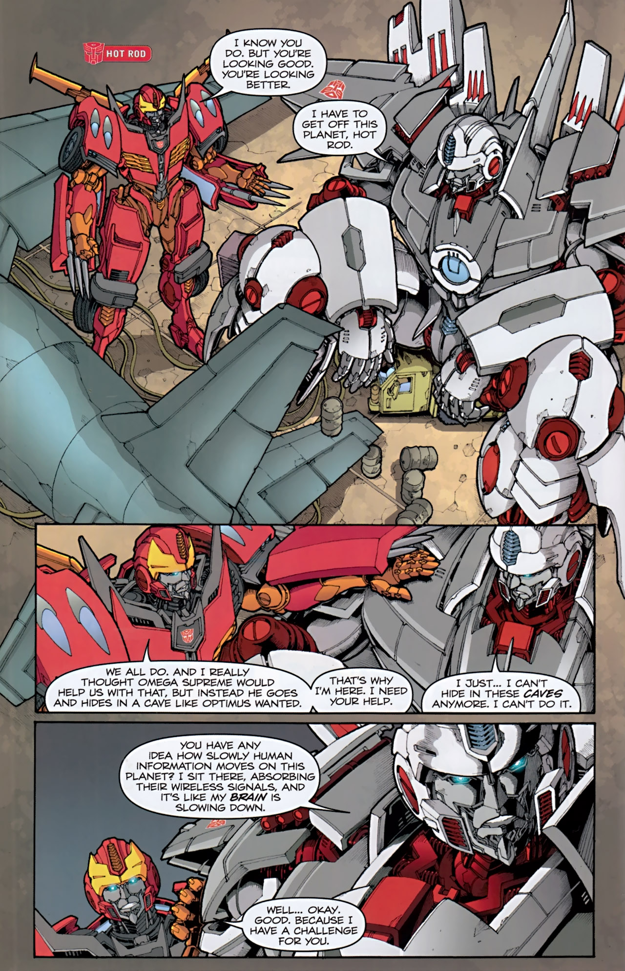 Read online The Transformers (2009) comic -  Issue #3 - 5