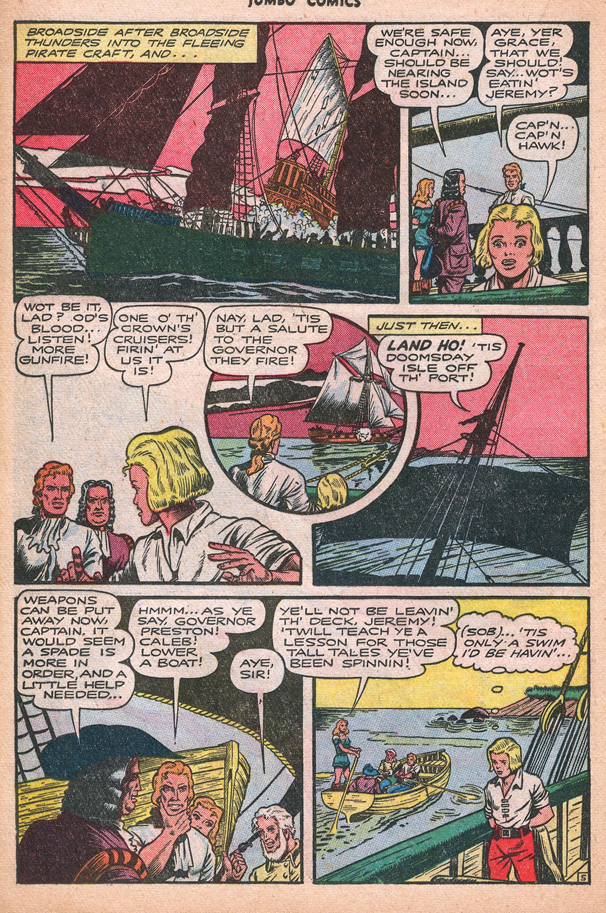 Read online Jumbo Comics comic -  Issue #96 - 24