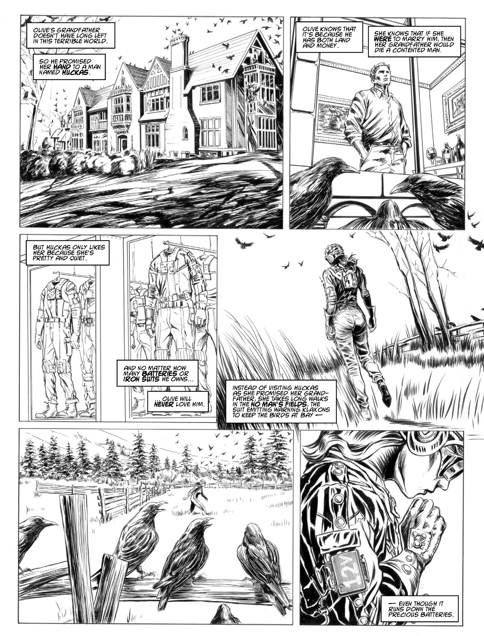 Read online Judge Dredd Megazine (Vol. 5) comic -  Issue #438 - 127
