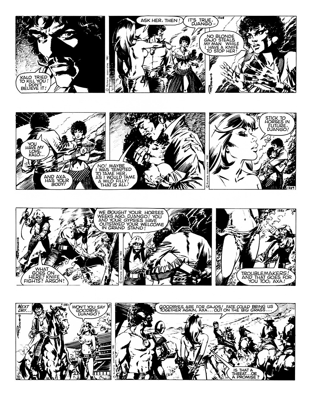 Read online Axa comic -  Issue #6 - 43