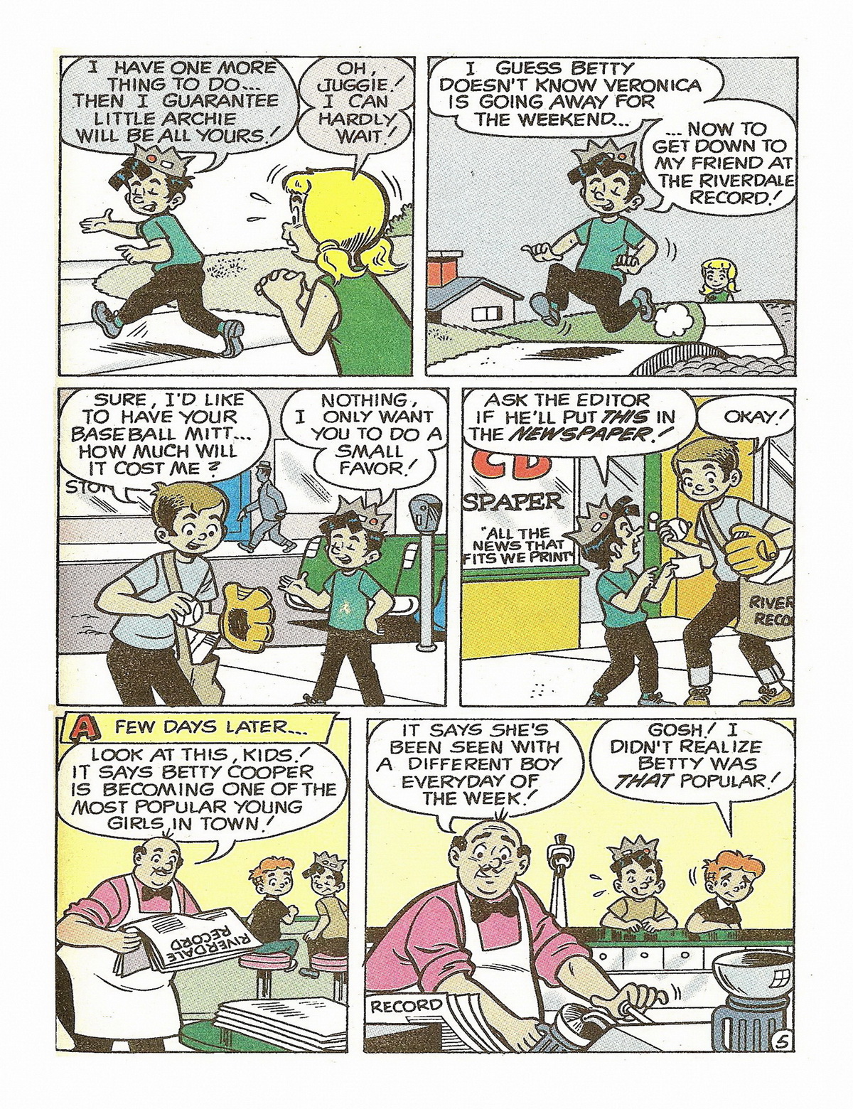 Read online Jughead's Double Digest Magazine comic -  Issue #67 - 73