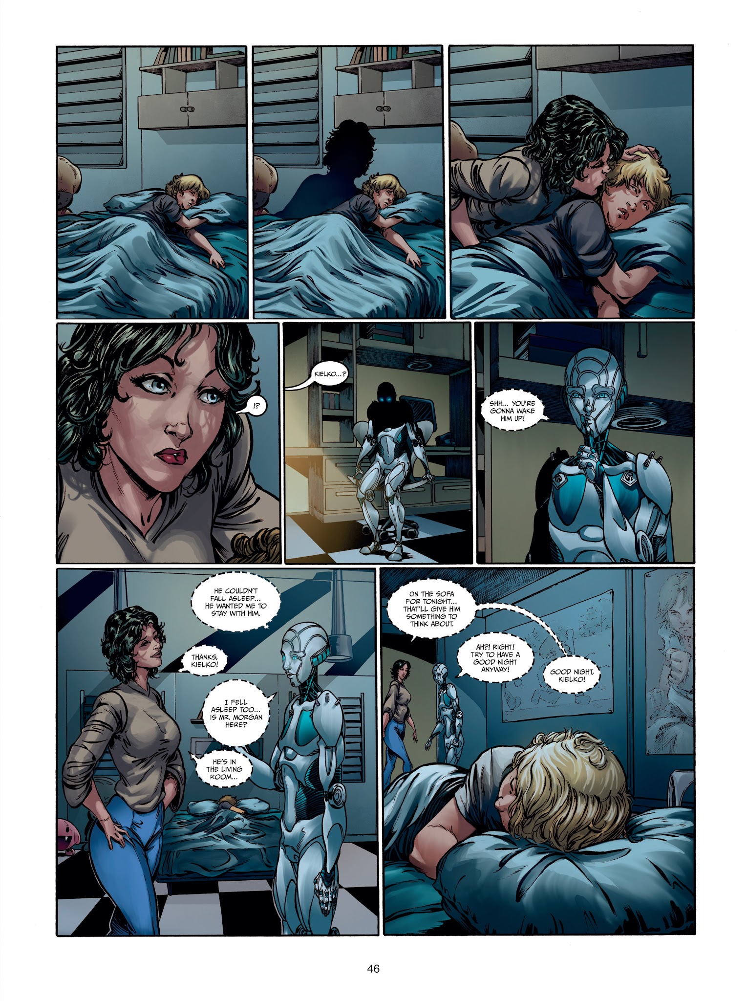 Read online Androïds comic -  Issue #4 - 46