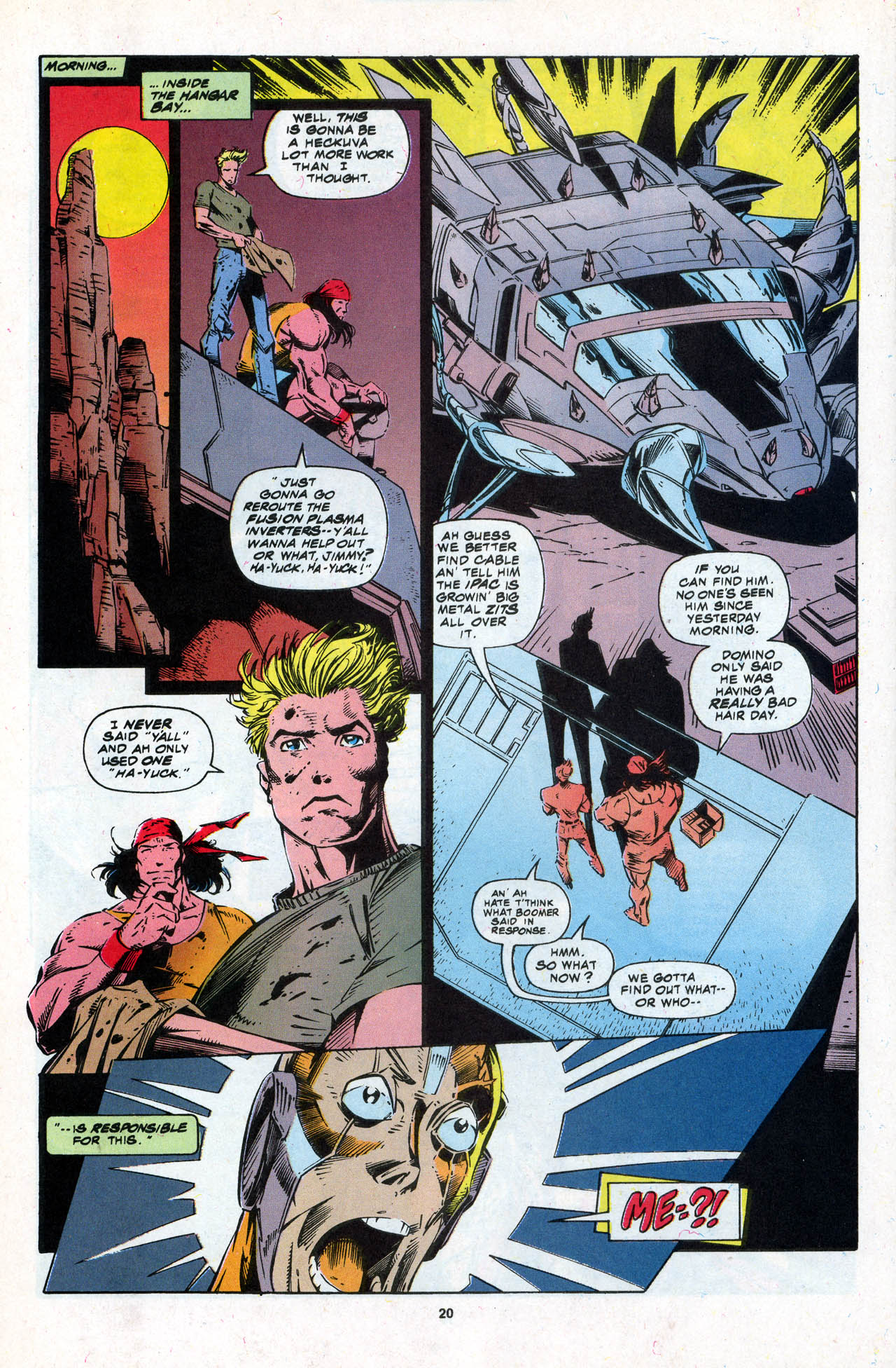 Read online X-Force (1991) comic -  Issue #39 - 21