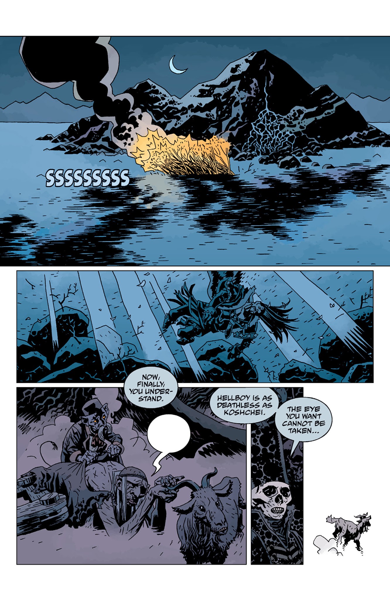 Read online Hellboy: Darkness Calls comic -  Issue # TPB - 152