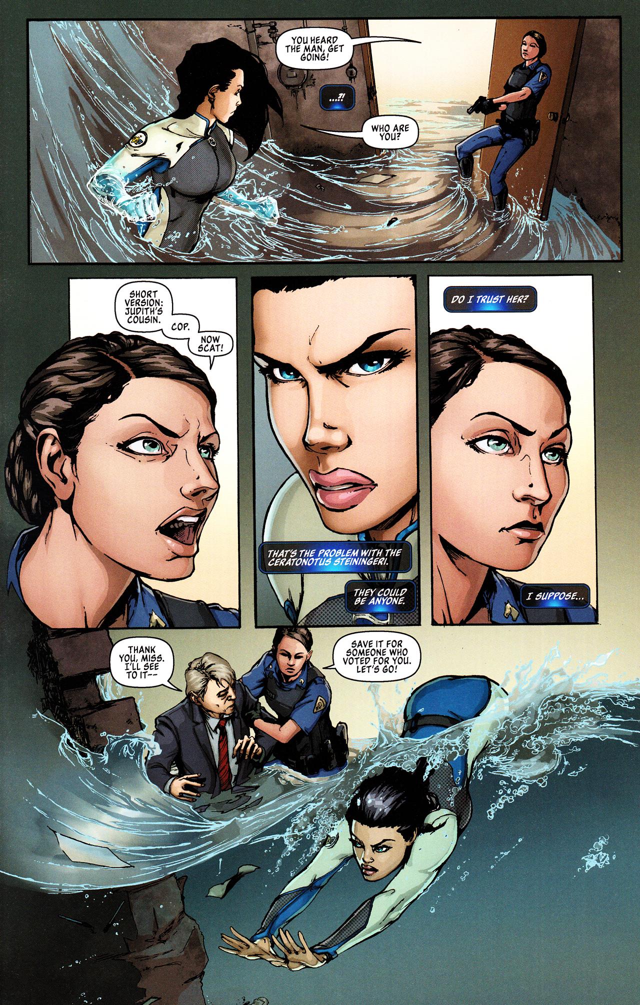 Read online Michael Turner's Fathom comic -  Issue #2 - 16