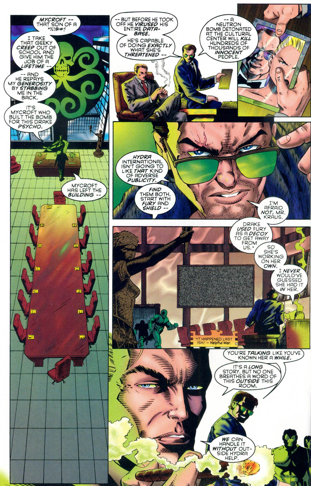 Read online Fury of S.H.I.E.L.D. comic -  Issue #3 - 5