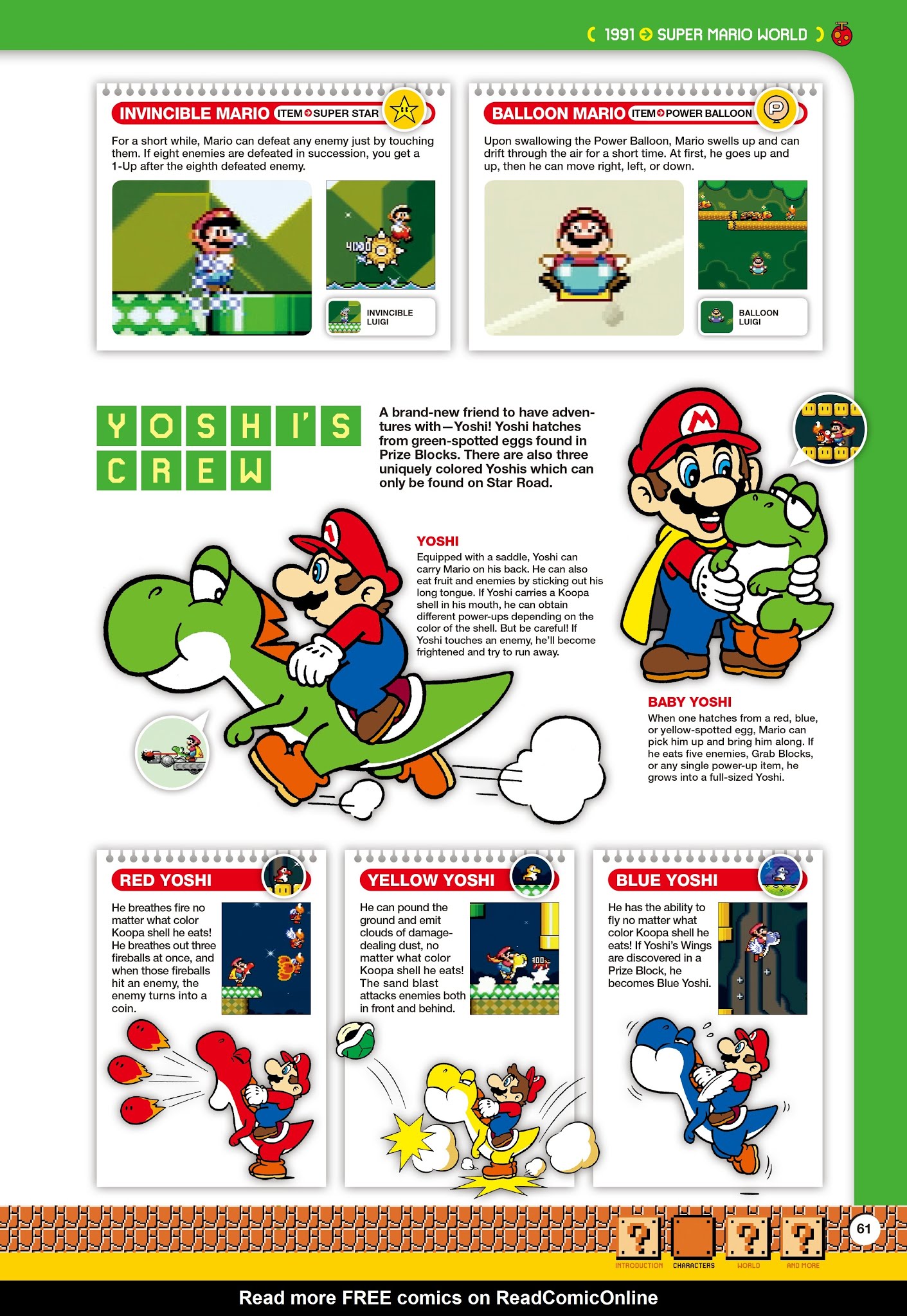 Read online Super Mario Bros. Encyclopedia: The Official Guide to the First 30 Years comic -  Issue # TPB (Part 1) - 62