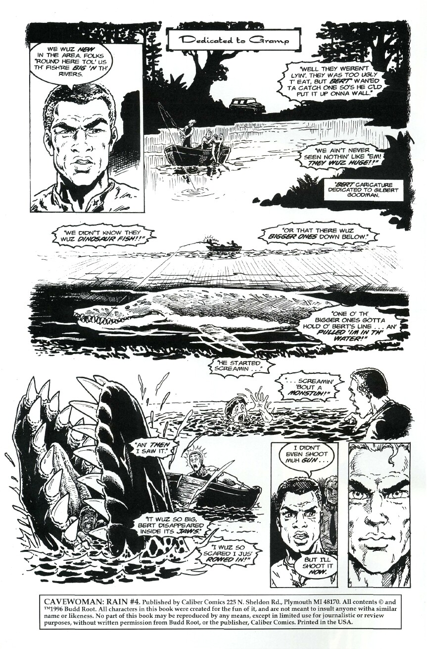 Read online Cavewoman: Rain comic -  Issue #4 - 3