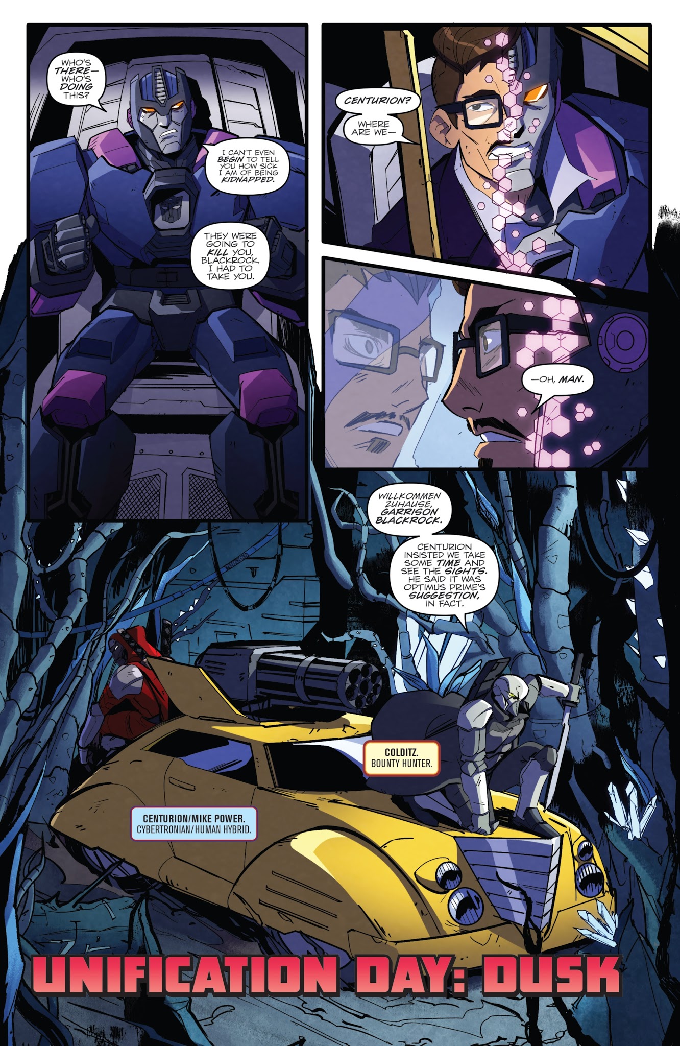 Read online Transformers First Strike comic -  Issue # Full - 4