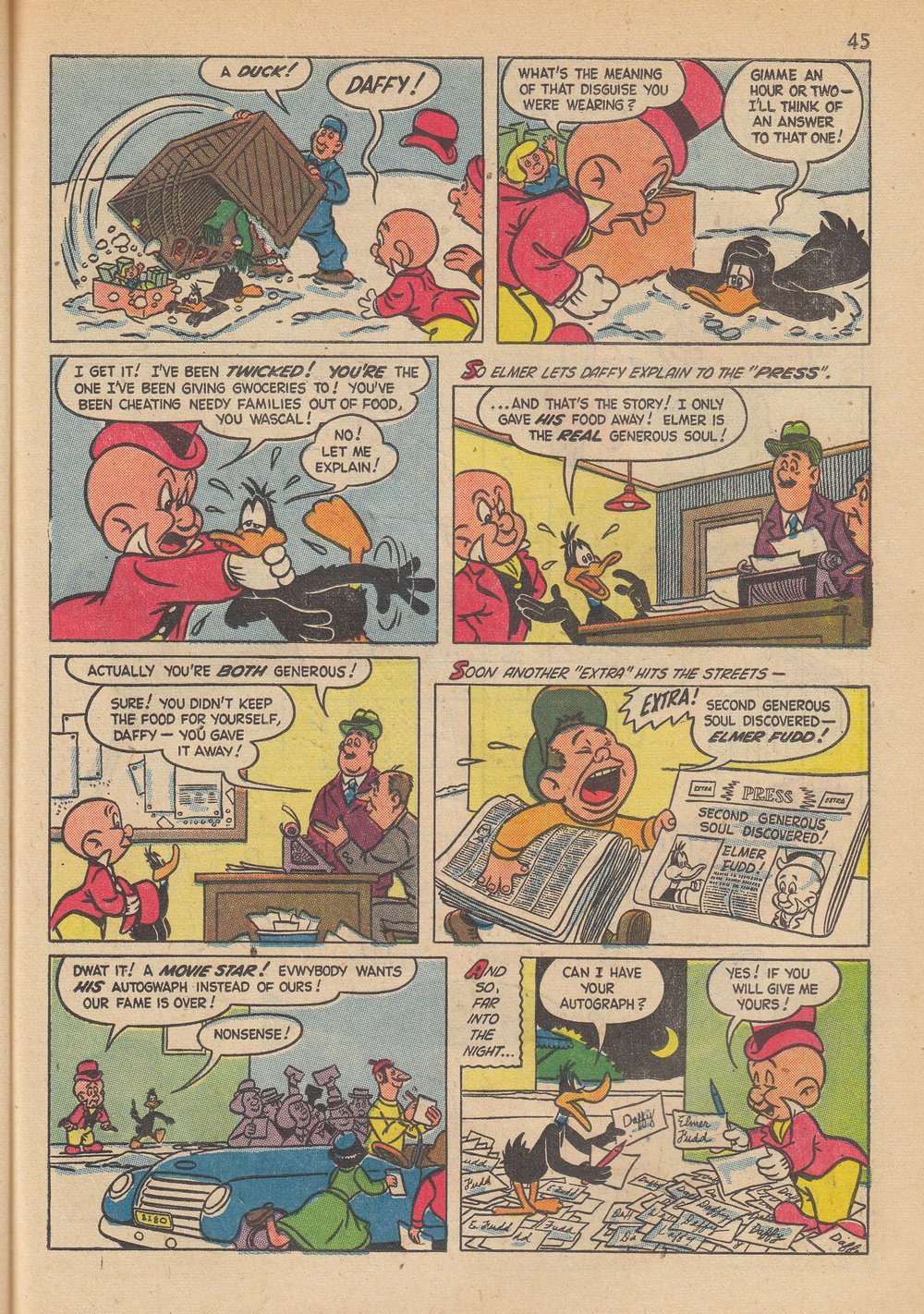 Read online Bugs Bunny's Christmas Funnies comic -  Issue # TPB 6 - 47