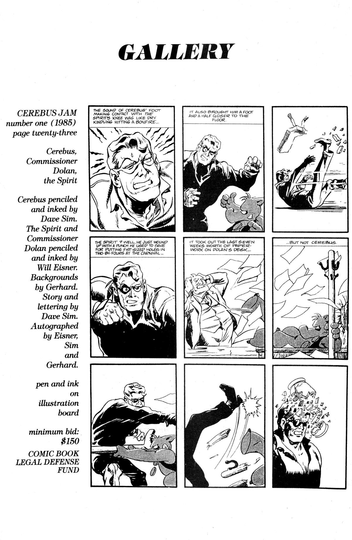 Read online Cerebus comic -  Issue #158 - 32