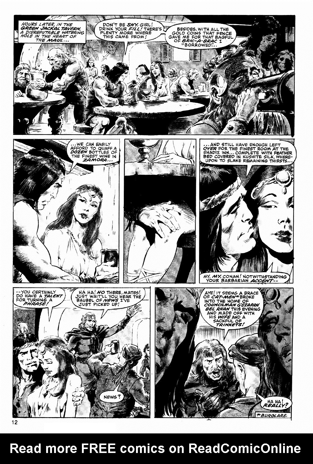 Read online The Savage Sword Of Conan comic -  Issue #84 - 12