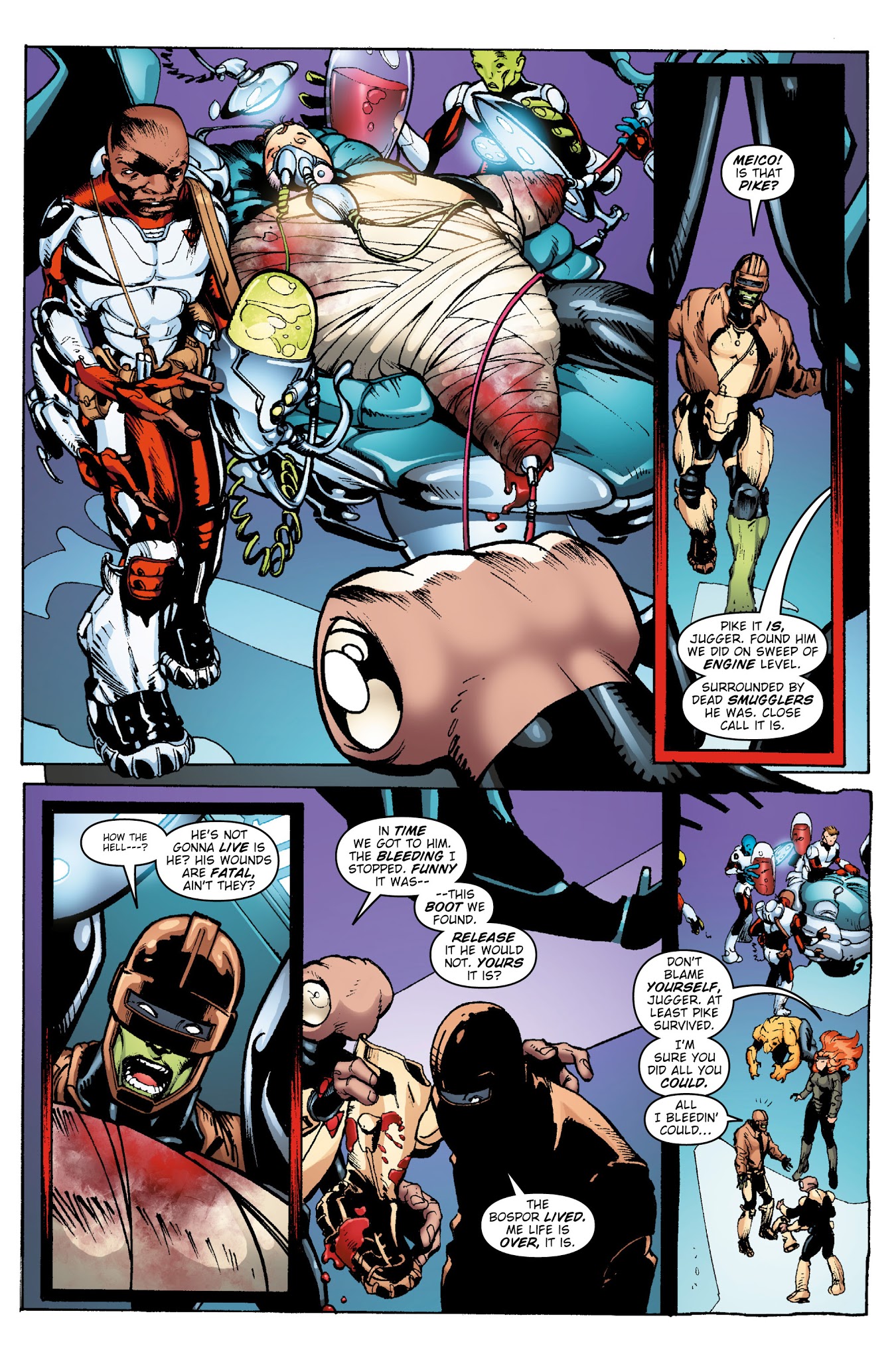 Read online Alien Legion: Uncivil War comic -  Issue # TPB - 51