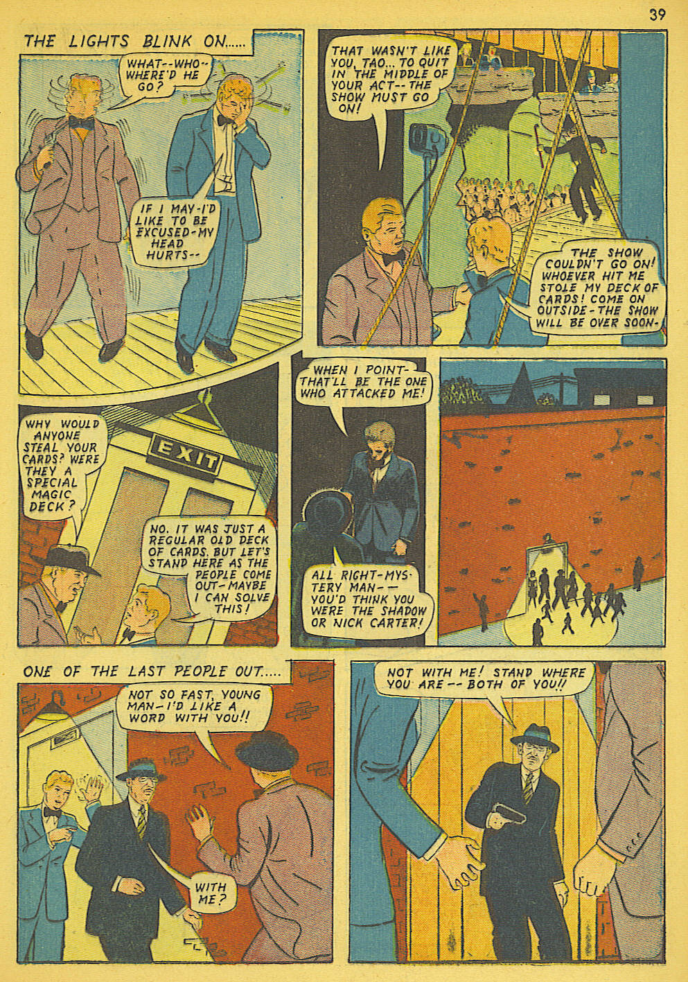 Read online Super-Magician Comics comic -  Issue #19 - 31