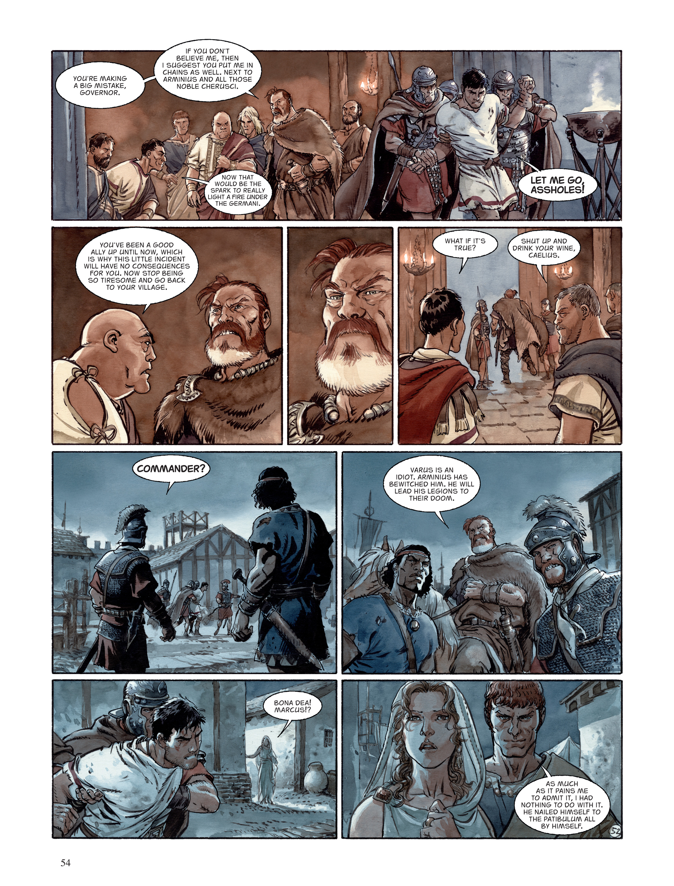 Read online The Eagles of Rome comic -  Issue # TPB 4 - 55