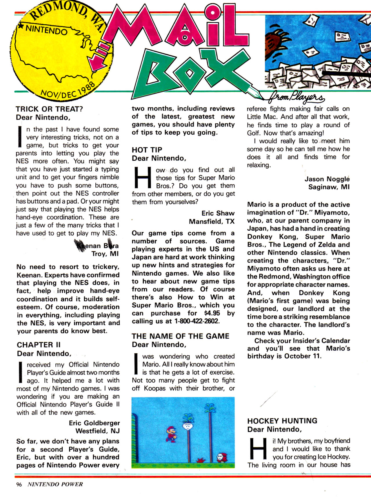 Read online Nintendo Power comic -  Issue #3 - 98