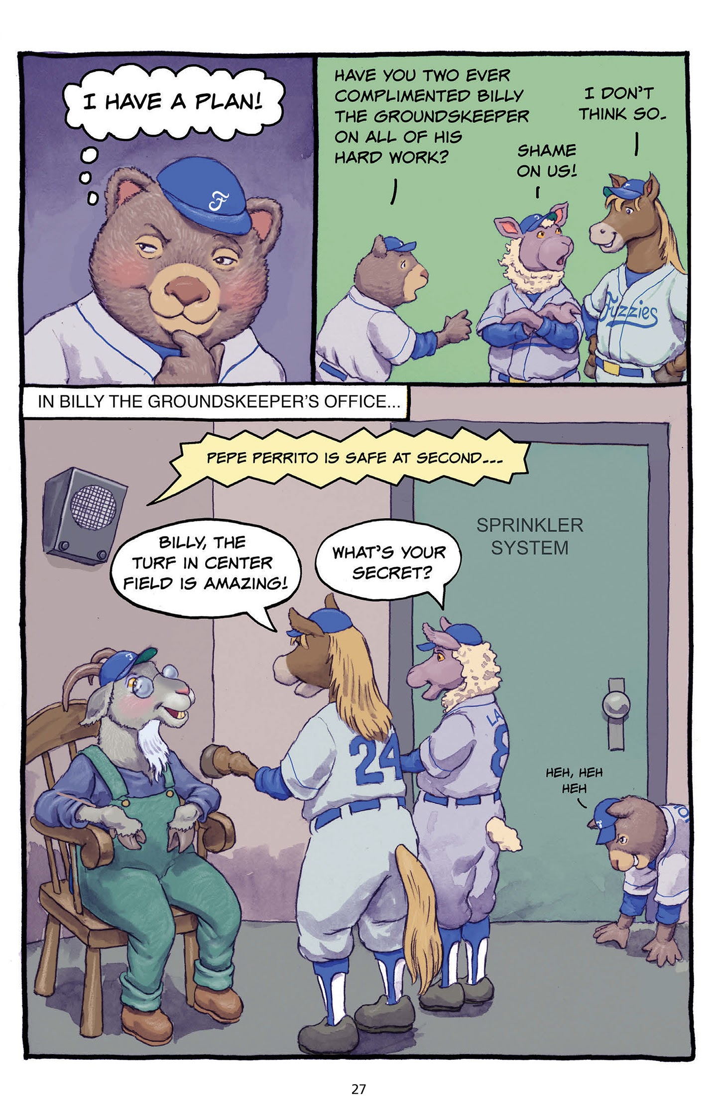 Read online Fuzzy Baseball comic -  Issue #3 - 29