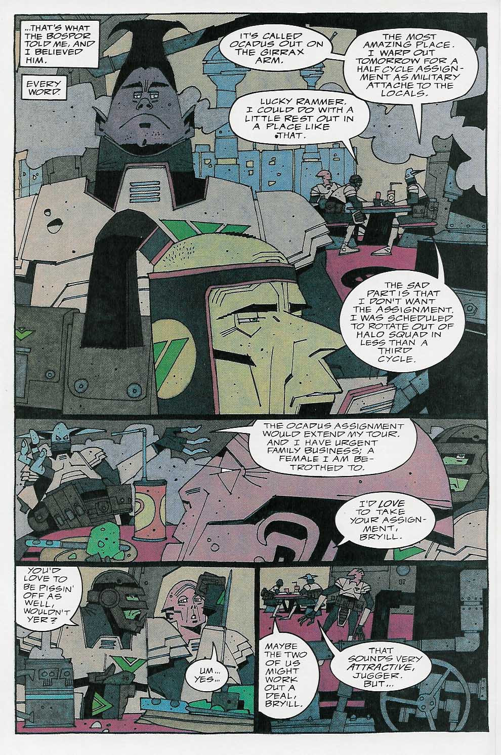 Read online Alien Legion: Jugger Grimrod comic -  Issue # Full - 6