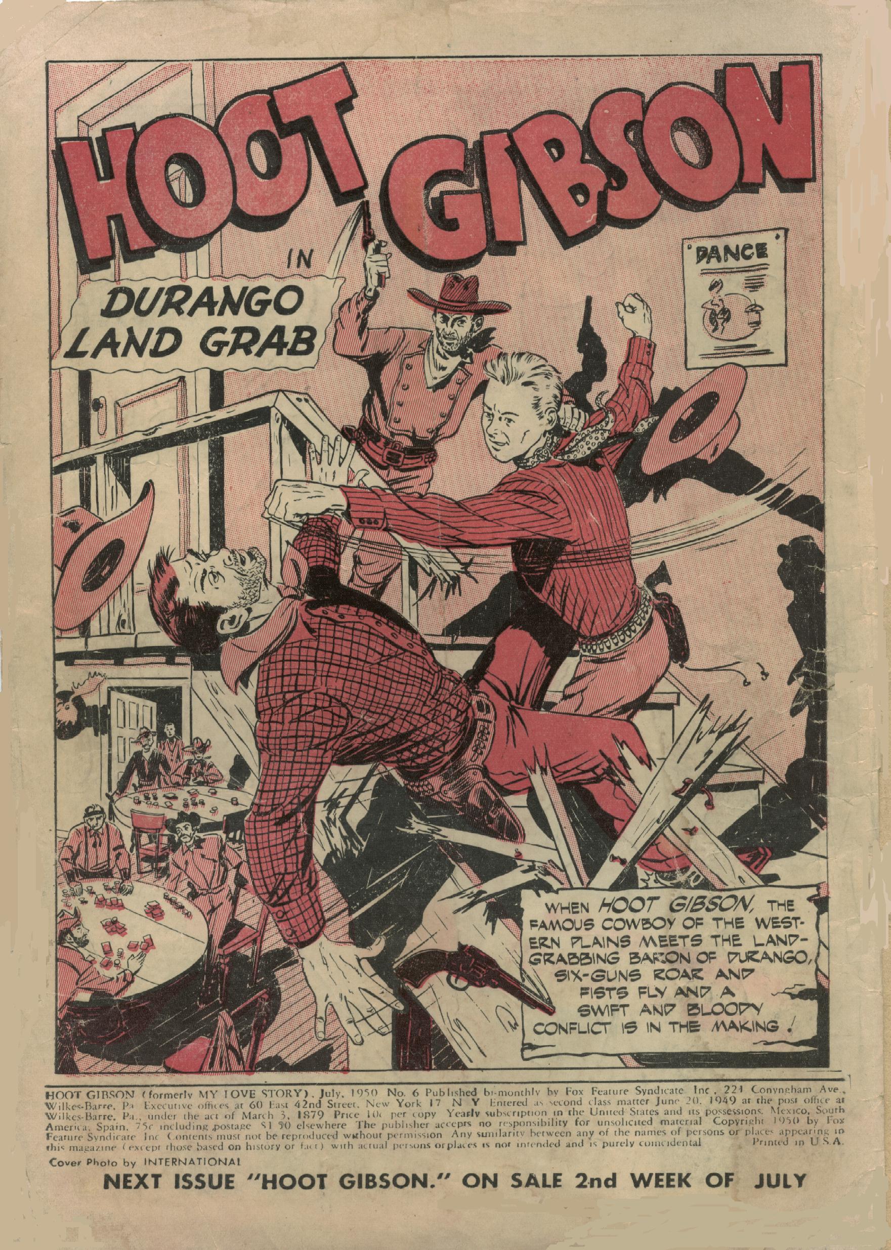 Read online Hoot Gibson comic -  Issue #2 - 2