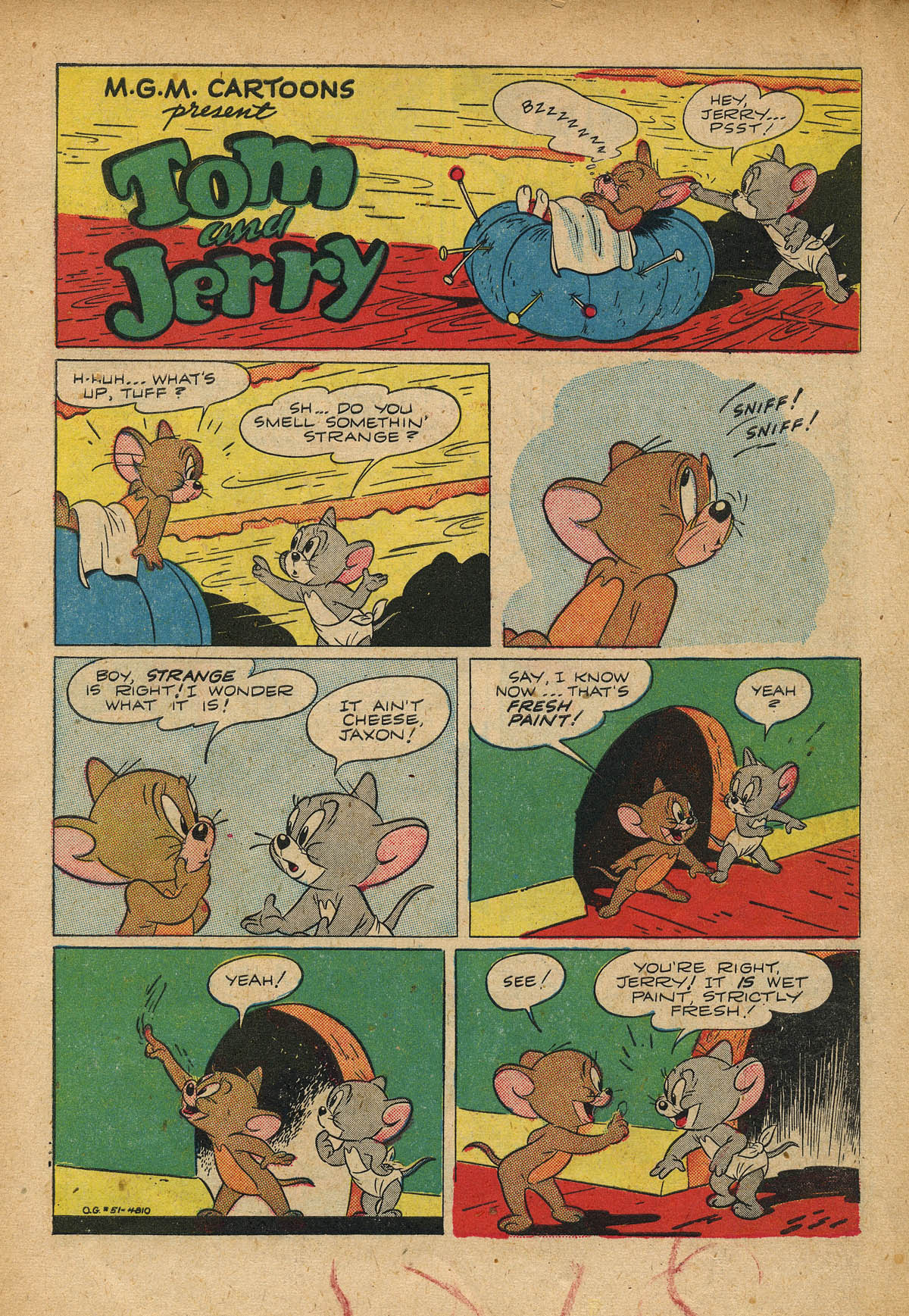 Read online Our Gang with Tom & Jerry comic -  Issue #51 - 3