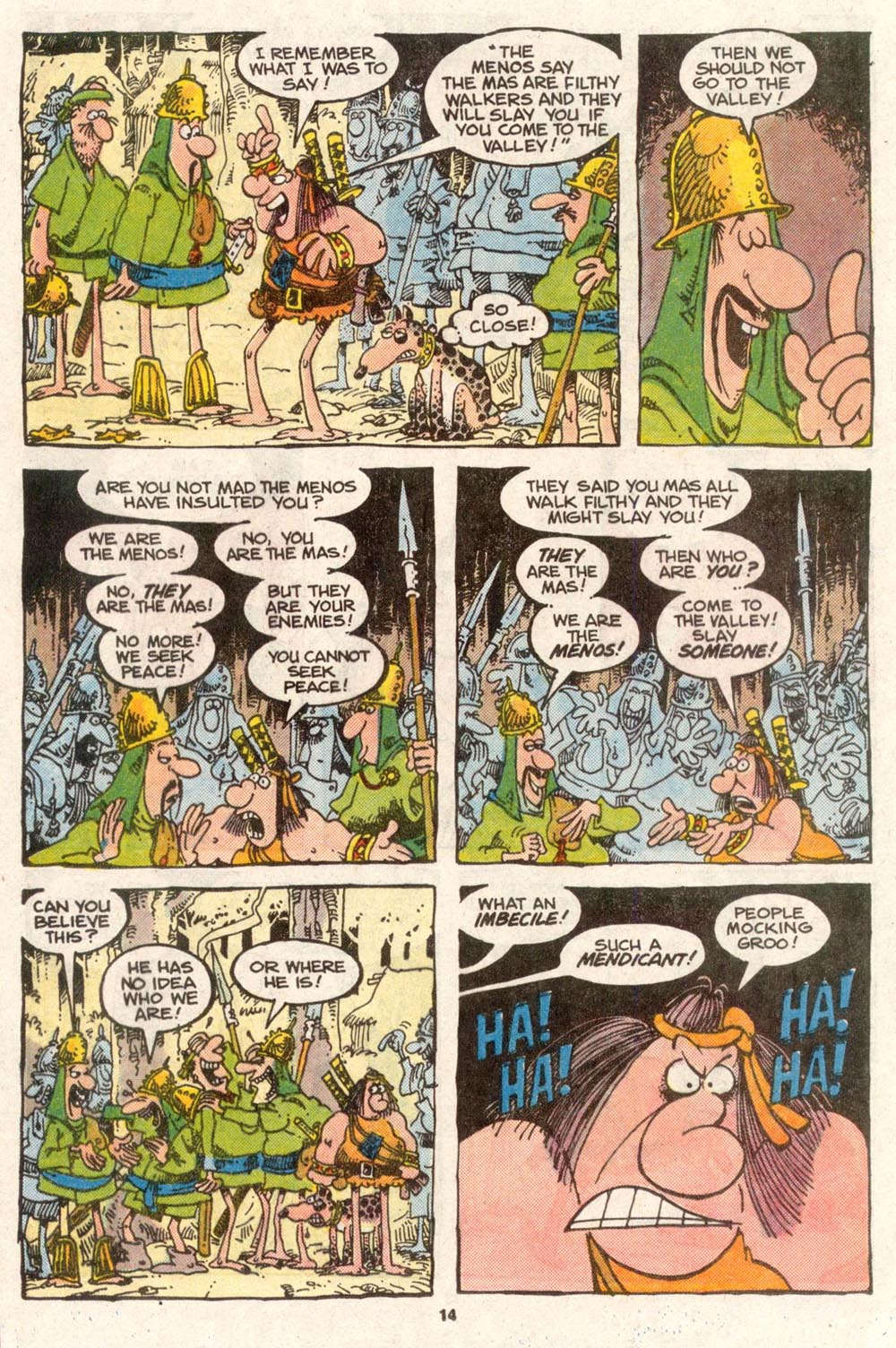 Read online Sergio Aragonés Groo the Wanderer comic -  Issue #51 - 14