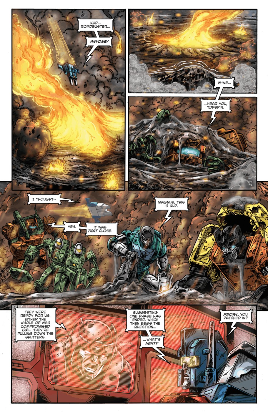 Read online The Transformers: Regeneration One comic -  Issue #93 - 10